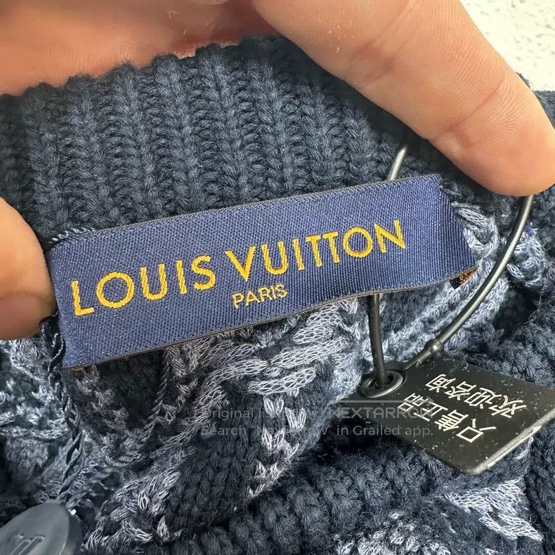 Louis Vuitton Louis Vuitton size 4l Three-flower knit full-print sweater Size US M / EU 48-50 / 2 - 3 Thumbnail