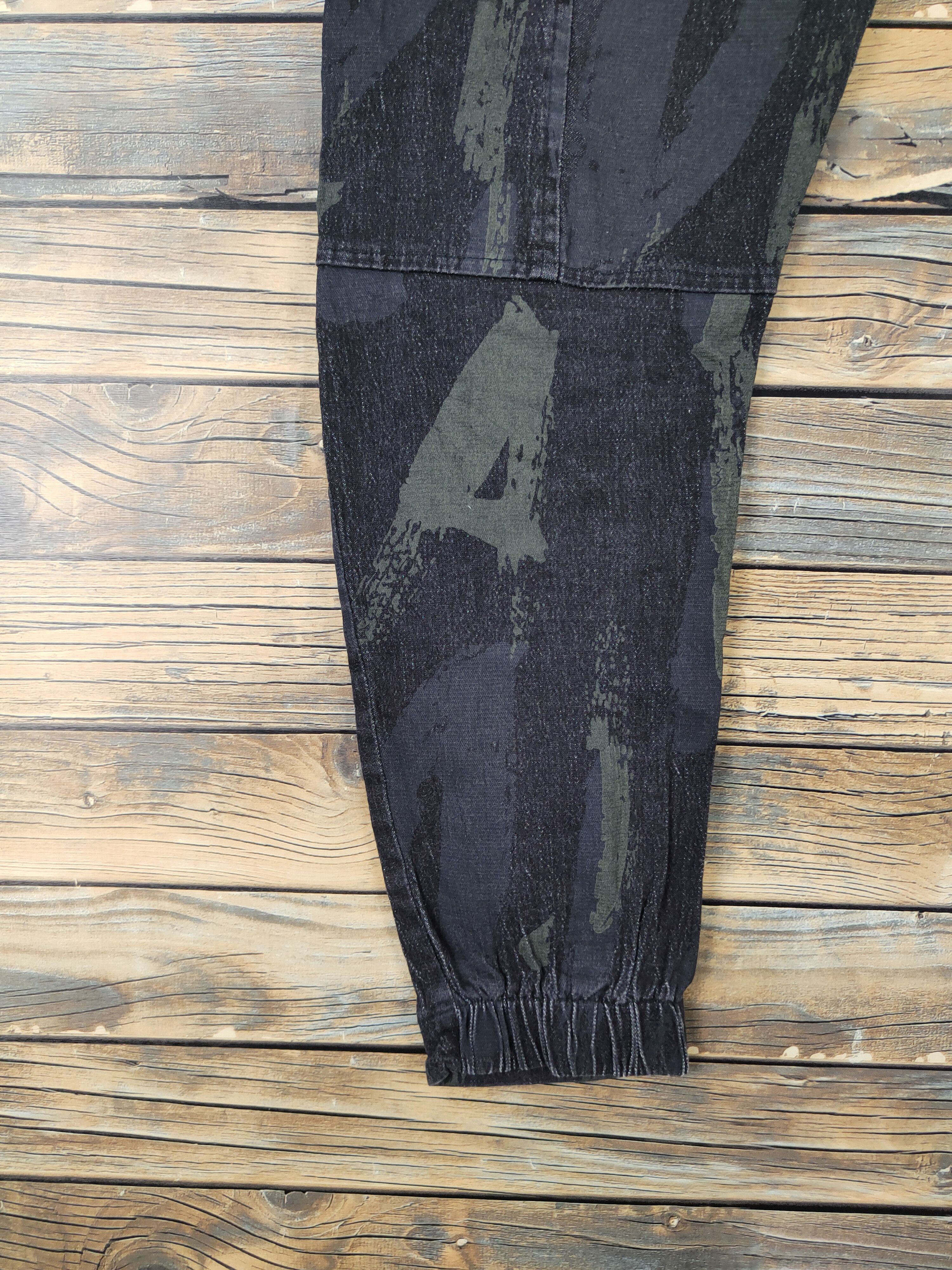 Japanese Brand Japan camo Black Multipocket Jogger Pants #W2095 Size US 33 - 10 Thumbnail