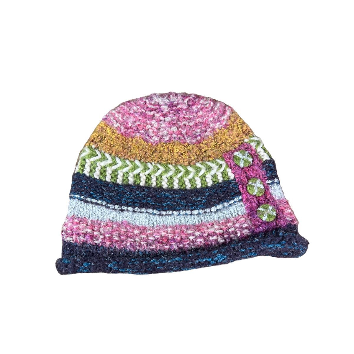 Japanese Brand Y2K Beanie Hat SIZE 56-57.5 CM Size ONE SIZE - 1 Thumbnail