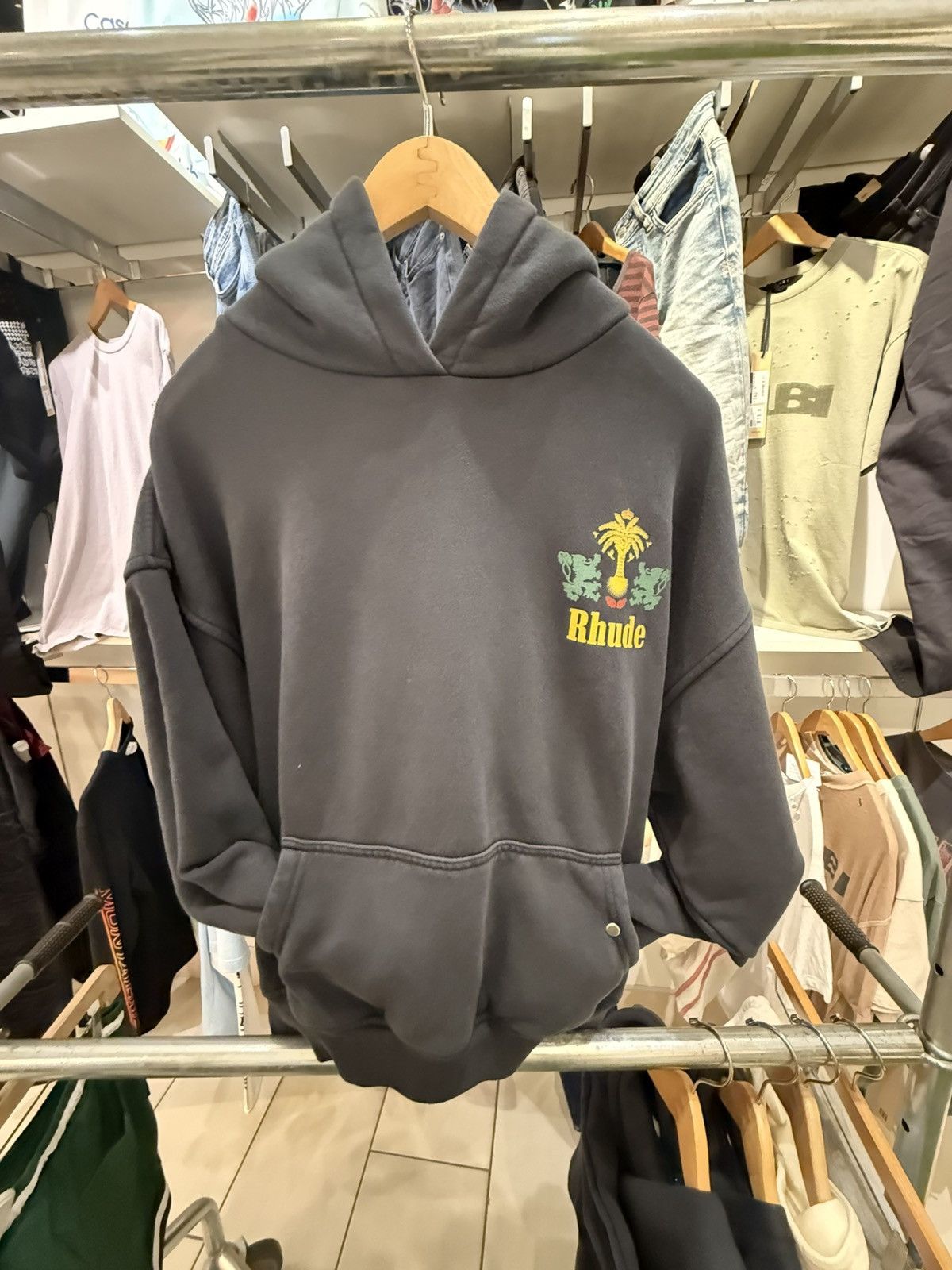 Rhude Rhude tabaco hoodie Size US XS / EU 42 / 0 - 1 Thumbnail