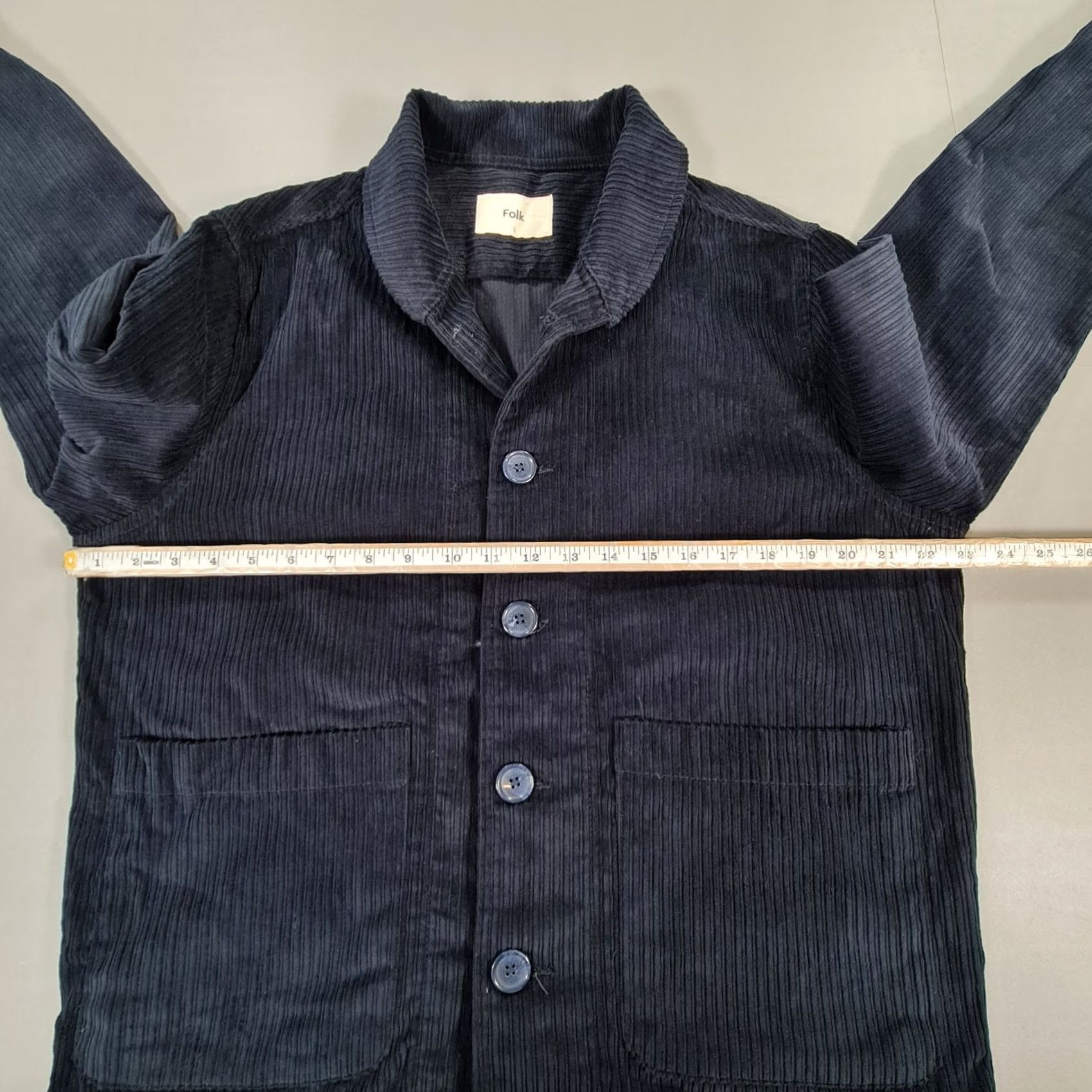 Folk VINTAGE Folk Jacket Navy Blue Medium? Size US M / EU 48-50 / 2 - 6 Thumbnail