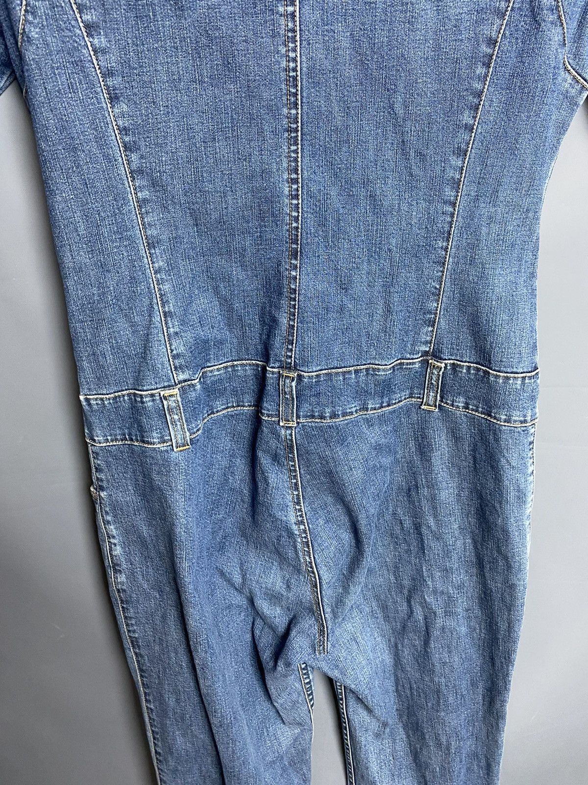 Vintage Unisex Vintage Bogner Jeans Overalls Racing Style Size 27" / US 4 / IT 40 - 16 Thumbnail