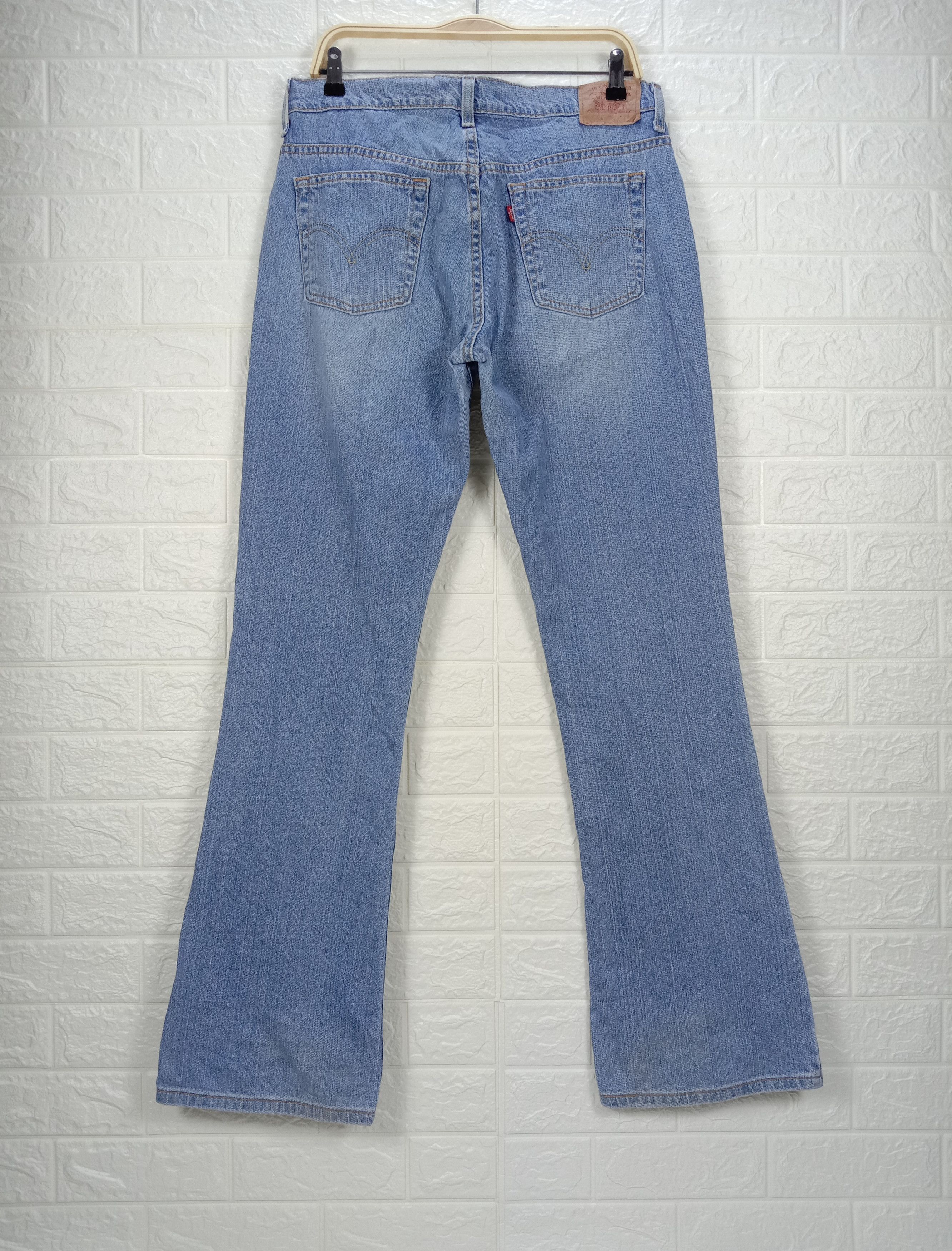 Levi's Vintage Levi's 515 Flare Jeans Light Wash Boot Cut Denim Size 32" / US 10 / IT 46 - 5 Thumbnail