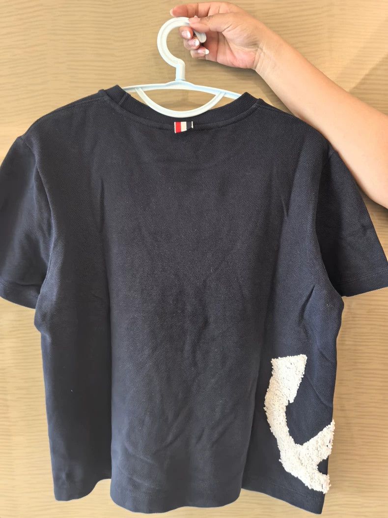 Thom Browne Thom Browne Dark blue short sleeves Size US L / EU 52-54 / 3 - 4 Thumbnail