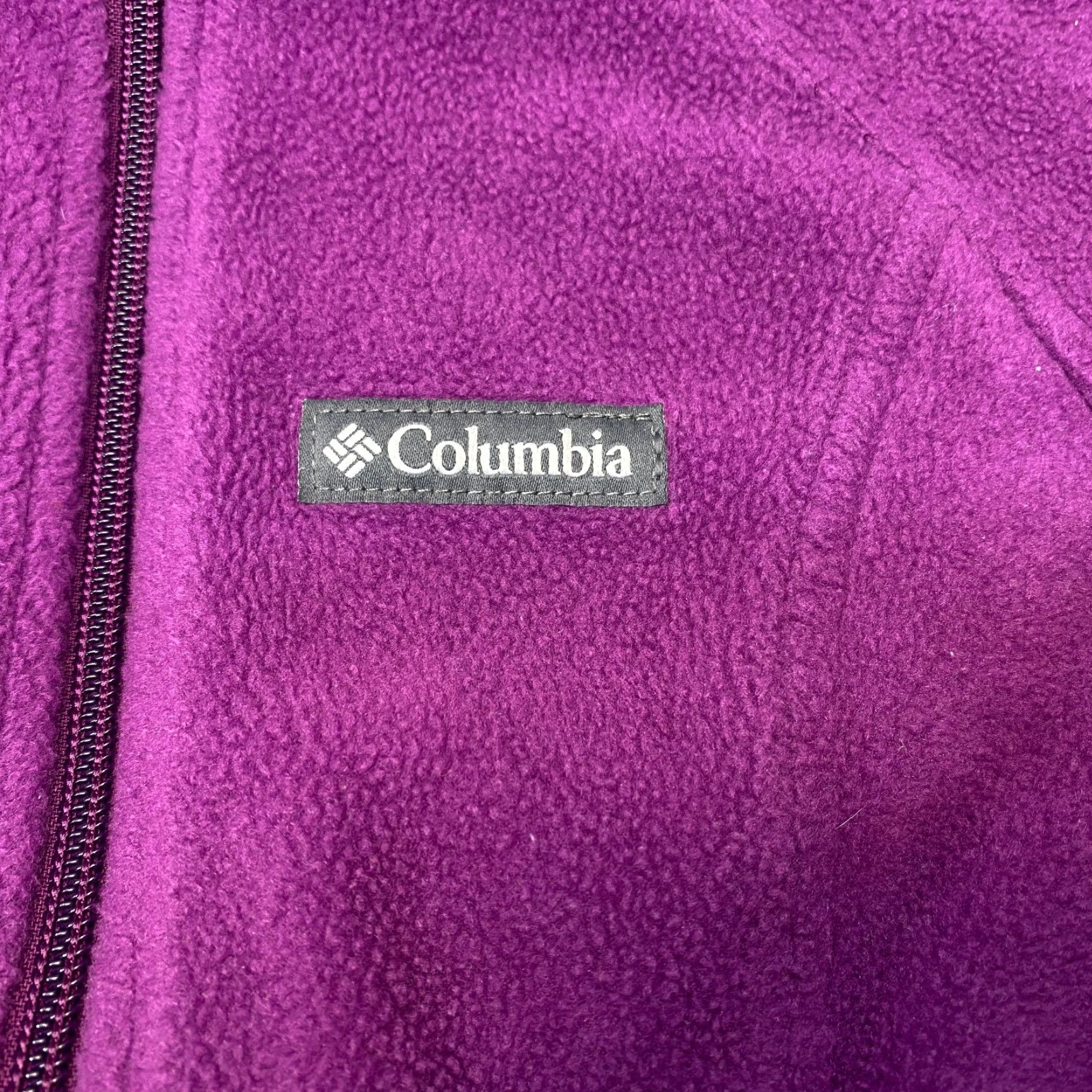 Vintage VINTAGE: No — discard. Columbia Jacket Womens XSmall Plum Fleece Full Zip Up Sweater Sweatshirt 7536 Size XS / US 0-2 / IT 36-38 - 6 Thumbnail