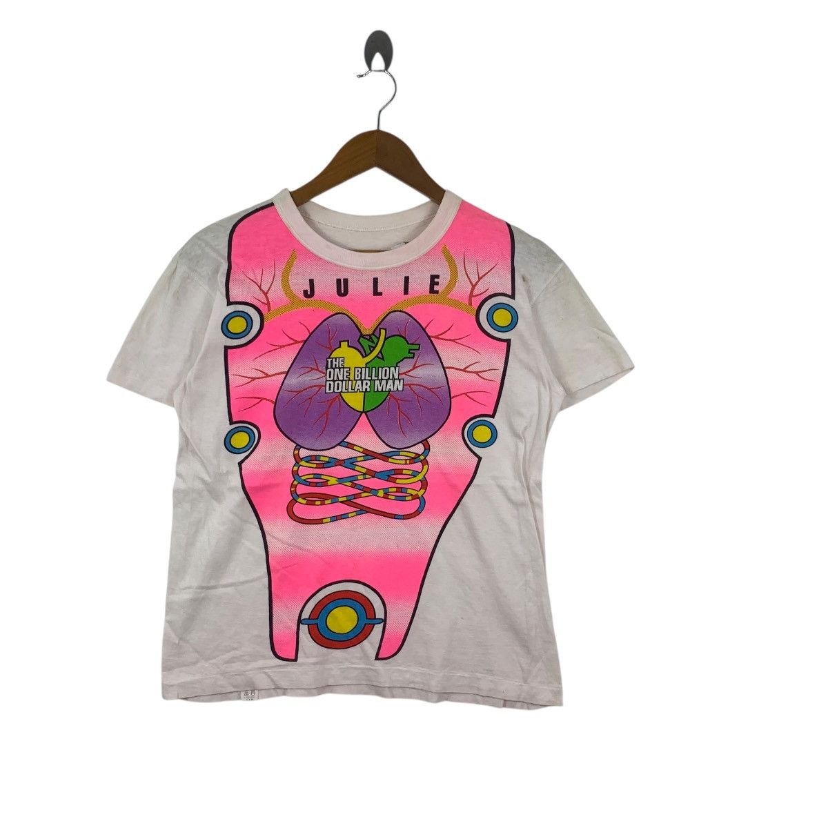Band Tees Vintage 80’ KENJI SAWADA JULIE Fifth Column Glam Rock Tee Size S / US 4 / IT 40 - 4 Thumbnail