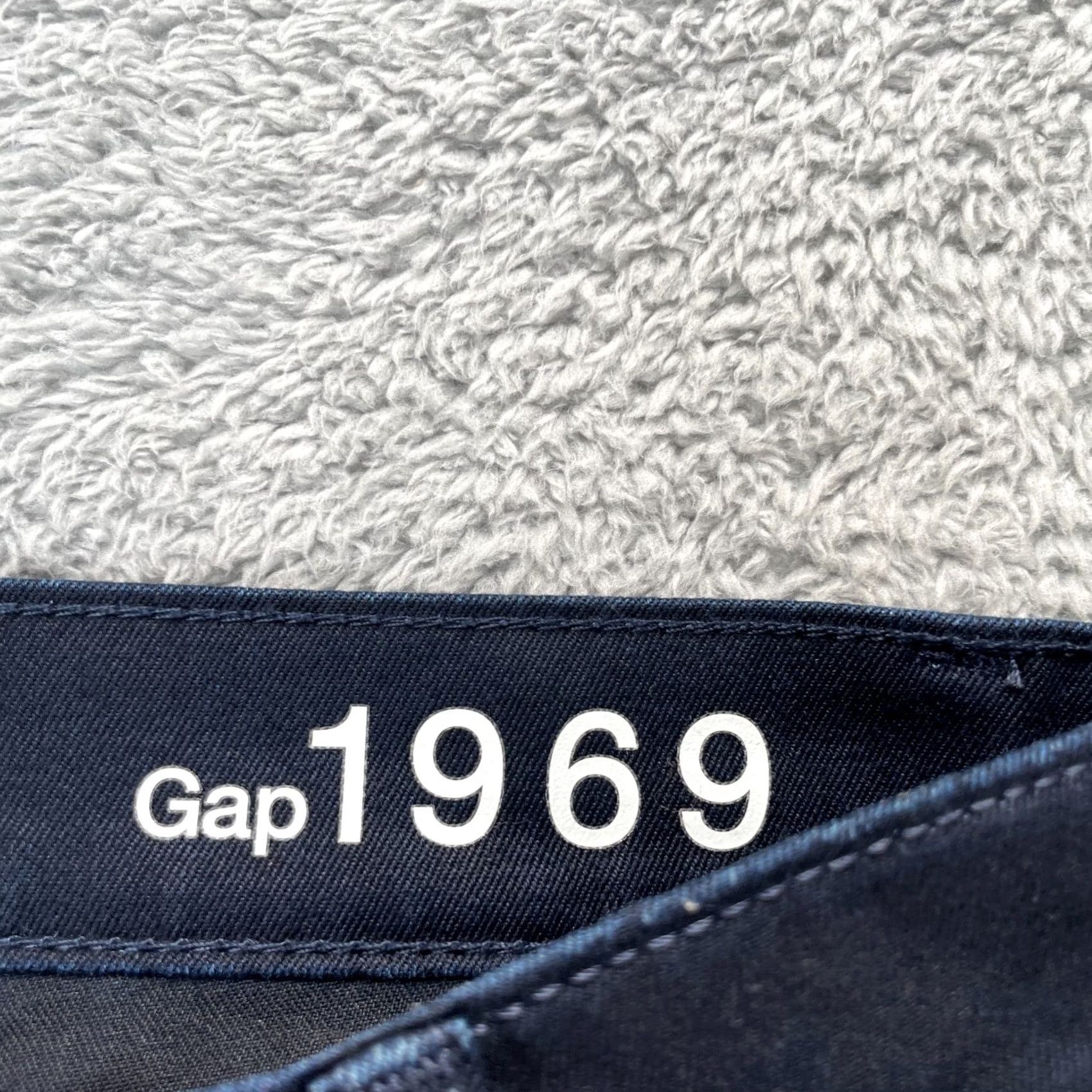Gap VINTAGE Gap Pants Womens 2P Petite Blue 1969 Chino High Rise Wide-Leg Flare Bootcut Shirt? Size 26" / US 2 / IT 38 - 3 Thumbnail