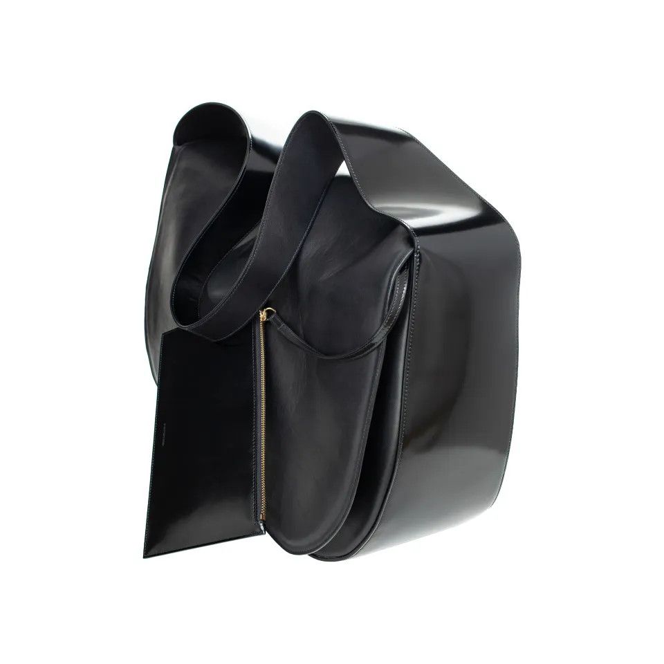 Peter Do o1tko10125 Size: OS / Leather Dumpling Bag in Black Size ONE SIZE - 3 Thumbnail