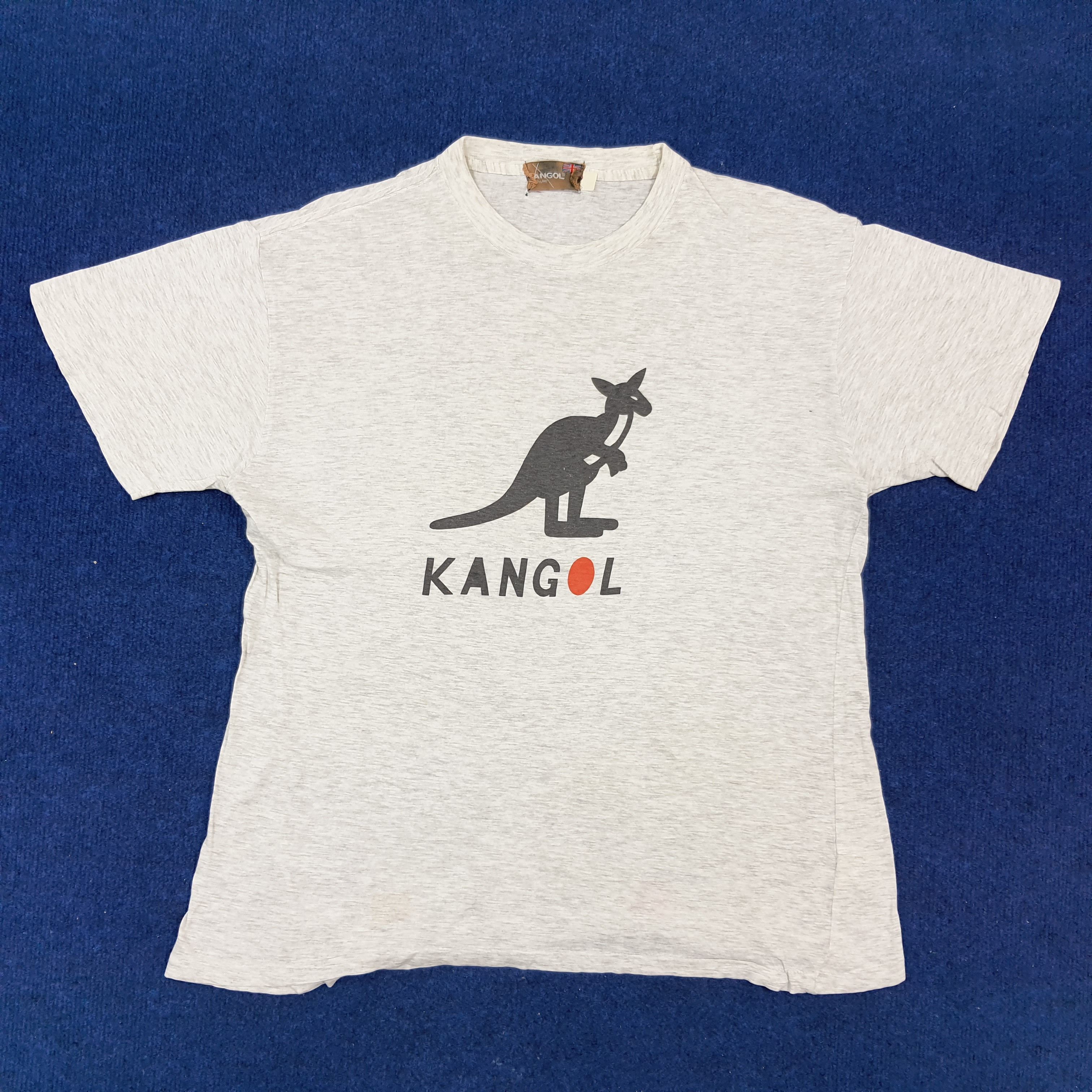 Vintage KANGOL Big Logo Streetwear Tshirt