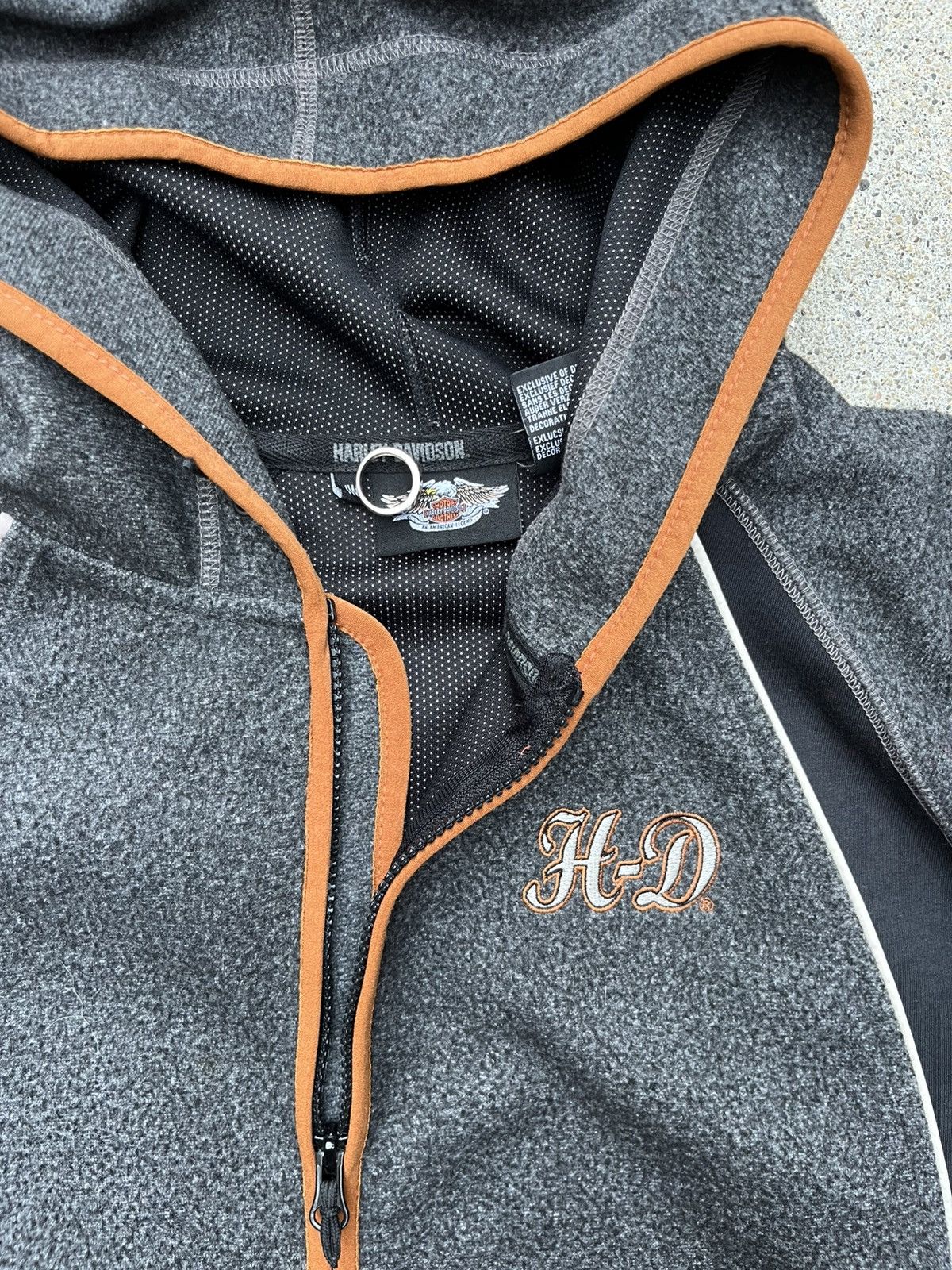 Harley Davidson Y2K Harley Davidson Embroidered Hoodie Size US L / EU 52-54 / 3 - 2 Thumbnail