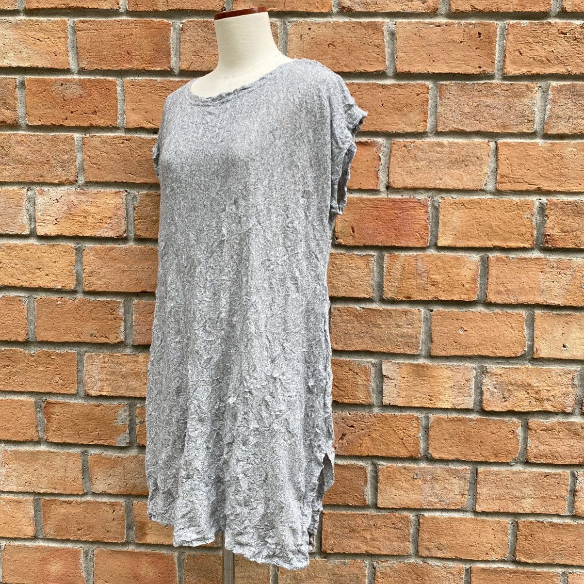 Issey Miyake Issey Miyake Me Soft Gray Textured Loungewear Size L / US 10 / IT 46 - 2 Thumbnail