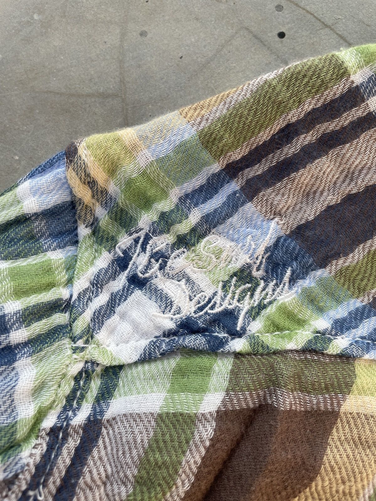 Japanese Brand Vintage Flannel T&C Surf Design Plaid Button Shirt Size US L / EU 52-54 / 3 - 13 Thumbnail