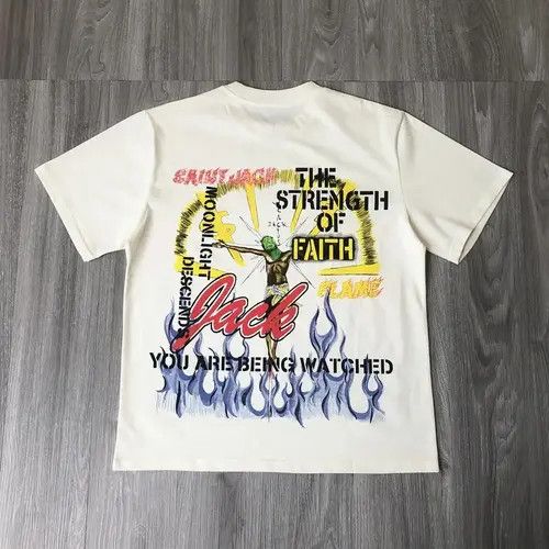 Other Vintage Hip Hop Animated Graphic Print Short Sleeve T-Shirt Size US M / EU 48-50 / 2 - 8 Thumbnail