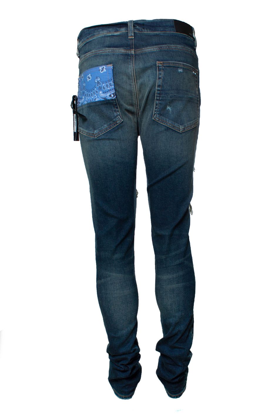 Amiri Amiri, vintage patchwork bandana jeans Size US 34 / EU 50 - 2 Thumbnail