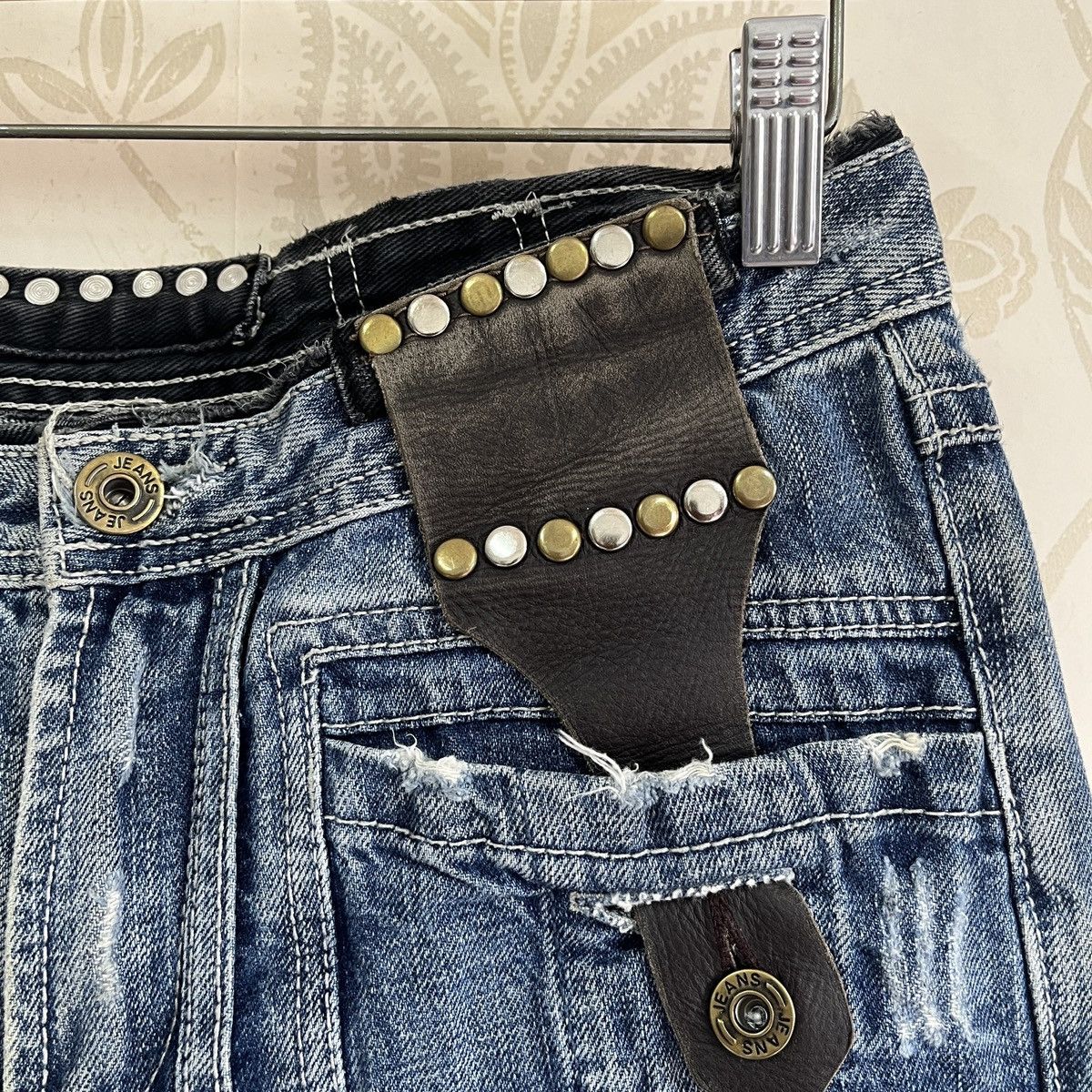 Beauty Beast × Japanese Brand Beauty Beast Japan Seditionaries Blue Jeans Size US 30 / EU 46 - 4 Thumbnail