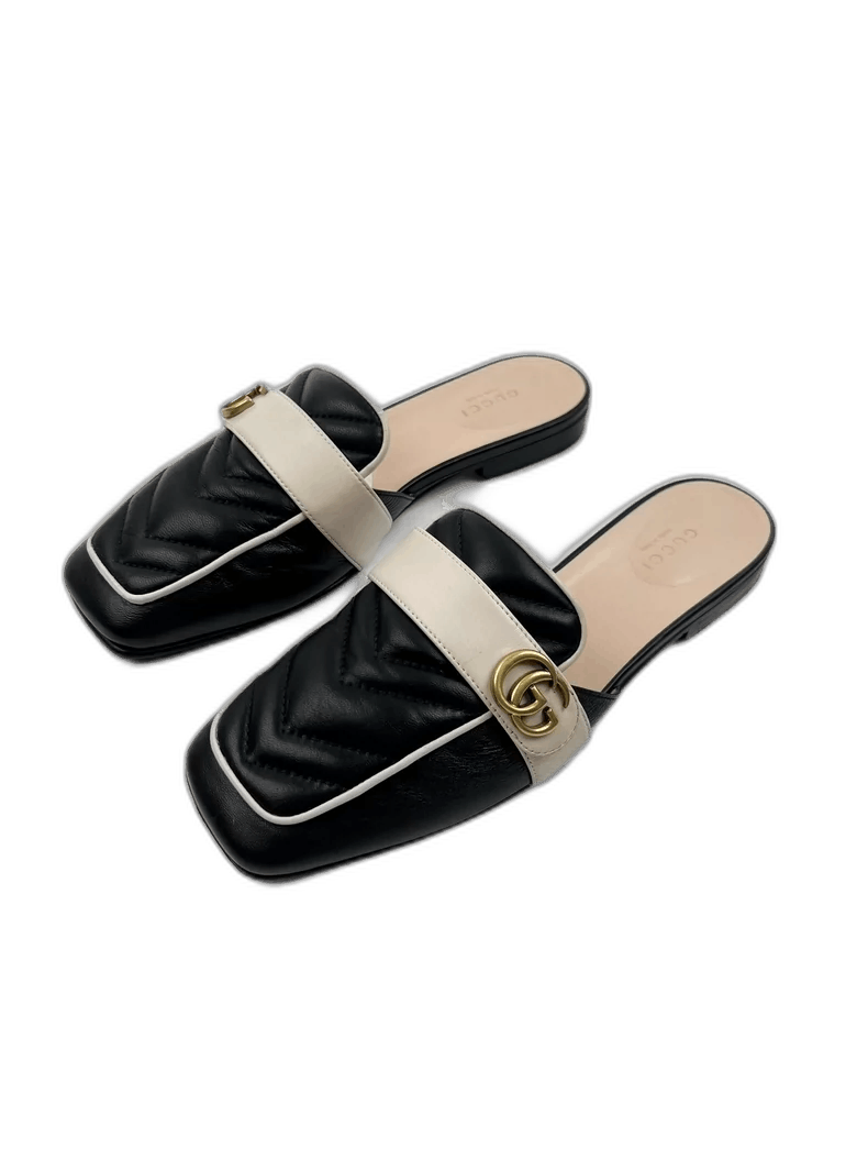 Gucci Gucci Classic Half Slippers Size 37.5-2505 Size US 7.5 / EU 40-41 - 1 Thumbnail