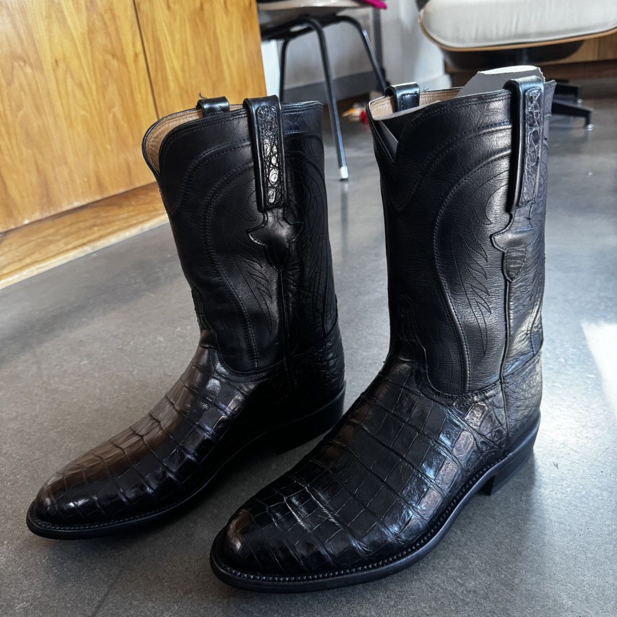 Lucchese NIB Lucchese caiman boots Size US 9 / EU 42 - 2 Thumbnail