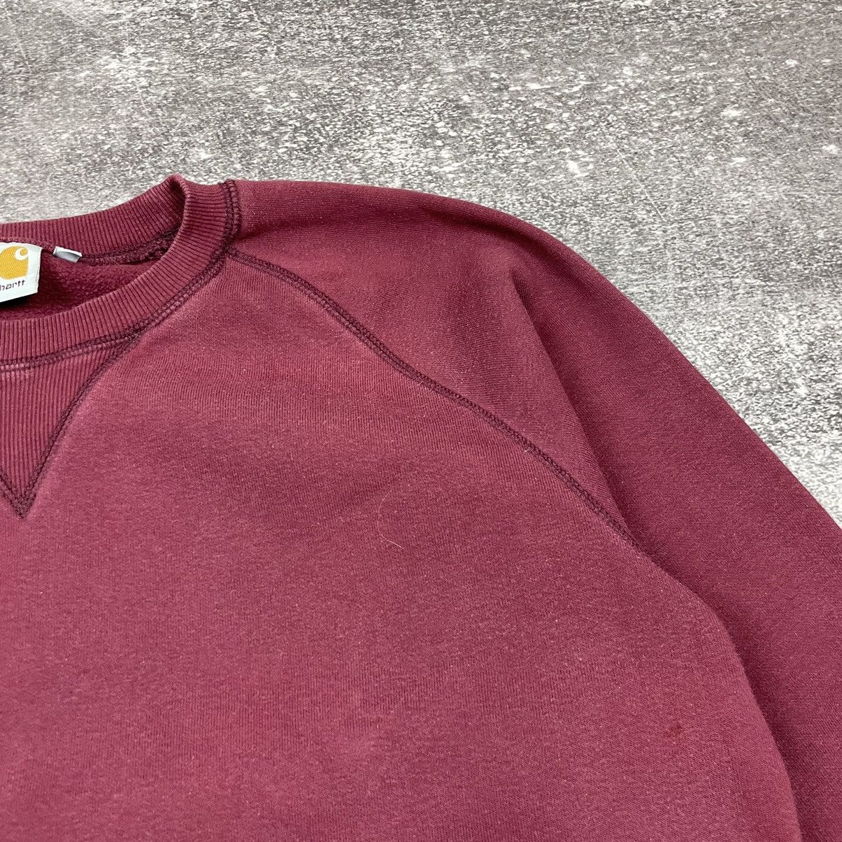 Carhartt Carhartt Burgundy Chase Sweater Size US M / EU 48-50 / 2 - 7 Thumbnail