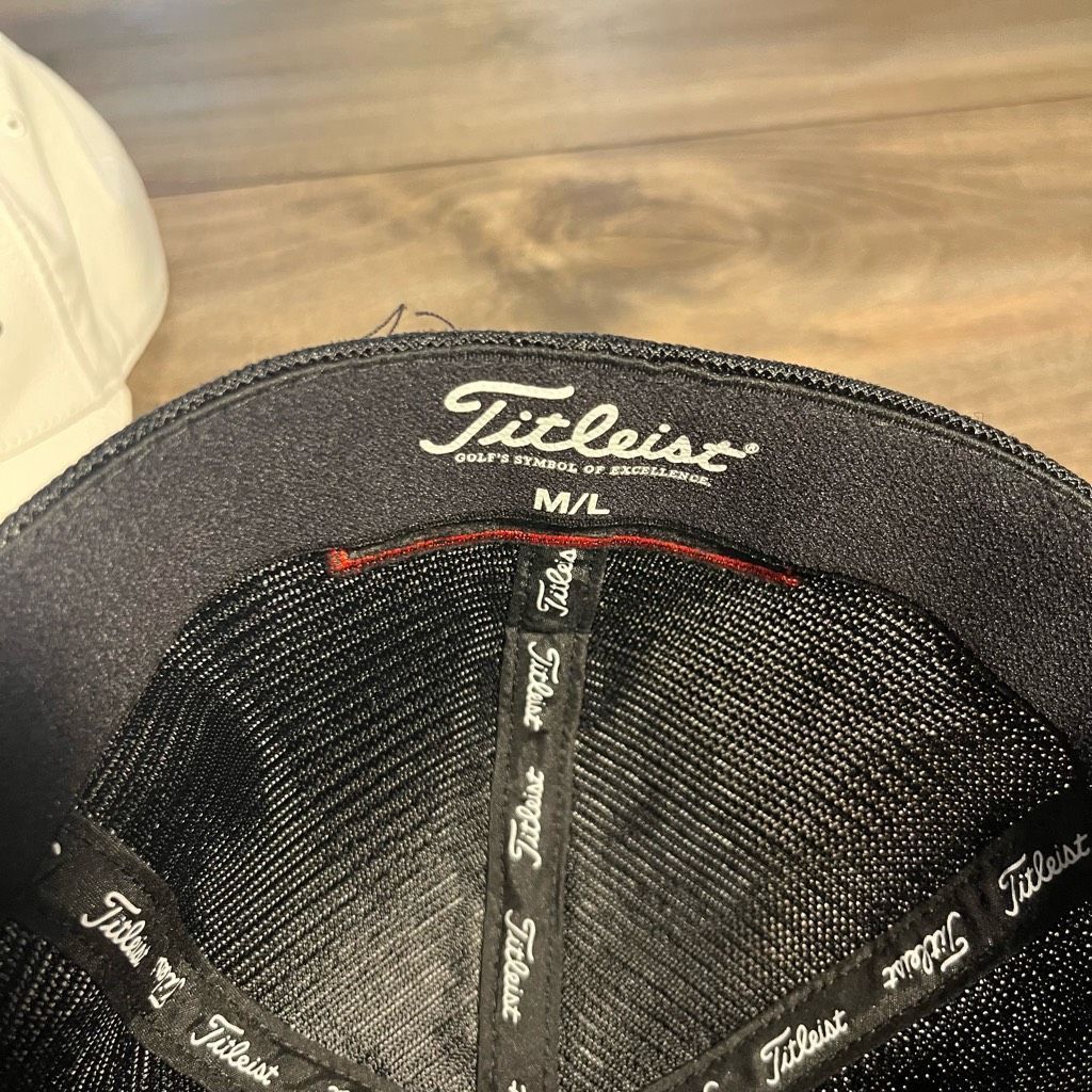 Titleist Lot of 2 FootJoy Titleist Athletic Golf Fitted Hat Men L/XL Size ONE SIZE - 8 Thumbnail