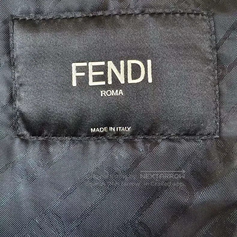 Fendi Fendi Teddy Leather Accented Jacket Size US M / EU 48-50 / 2 - 3 Thumbnail