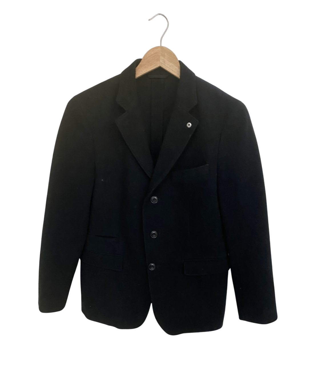Christophe Lemaire × Lemaire FW18 Lamb Wool Double Breasted Coat Jacket Size US M / EU 48-50 / 2 - 1 Thumbnail