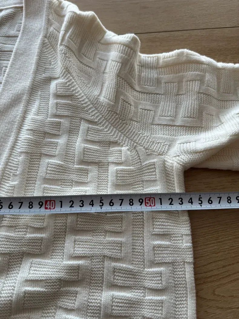 Hermes Hermes Beige Knit Cardigan Size M / US 6-8 / IT 42-44 - 3 Thumbnail