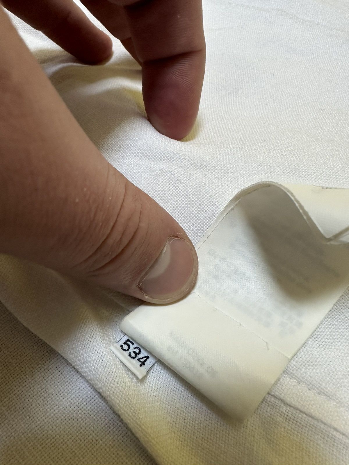 Designer × OSKA Cardigan Oska 5 100% linen White Size XL / US 12-14 / IT 48-50 - 19 Thumbnail