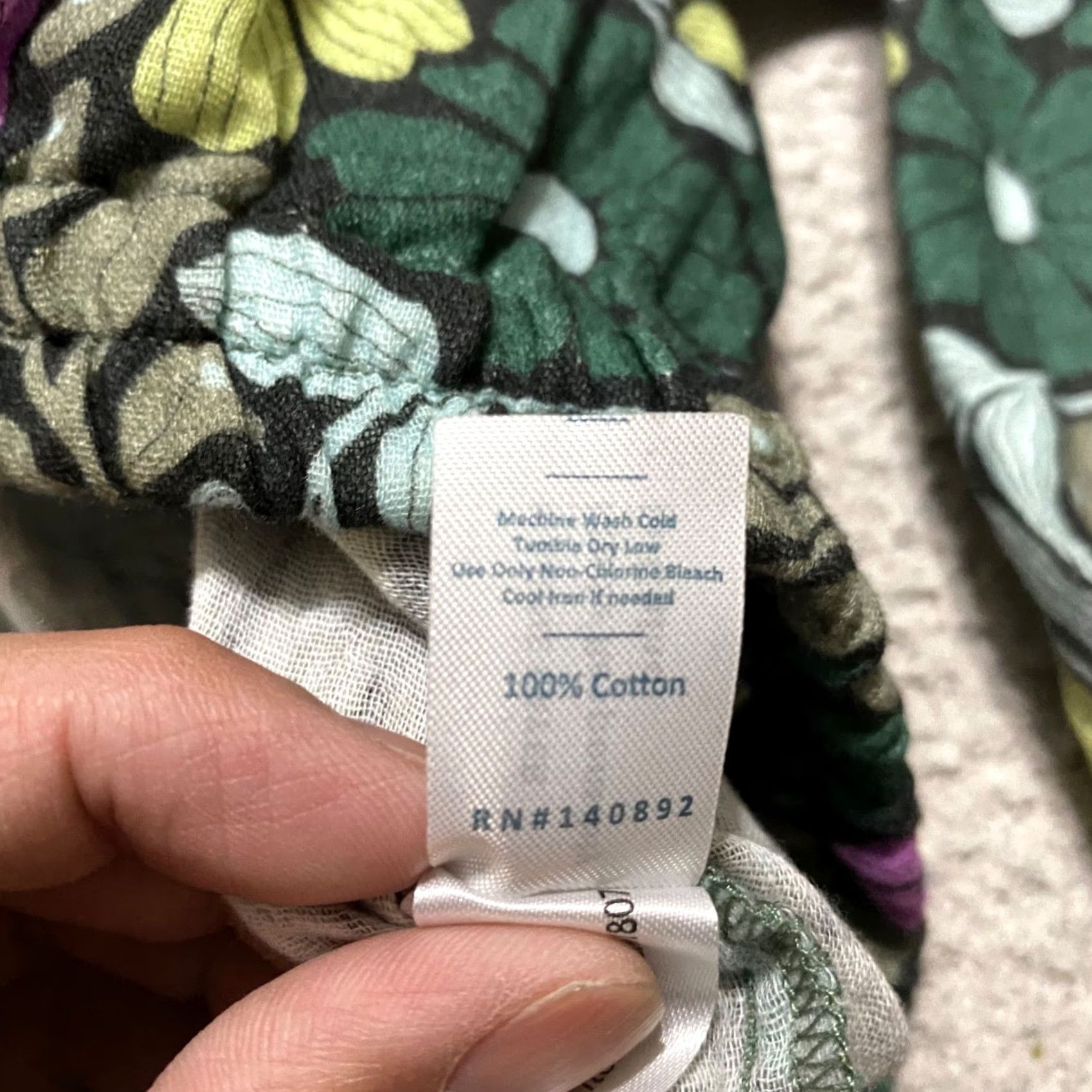 Marine Layer Marine Layer Blouse 3/4 Sleeve Multicolor Floral Tiana Crop Top Womens Large XS-XL? Size L / US 10 / IT 46 - 5 Thumbnail