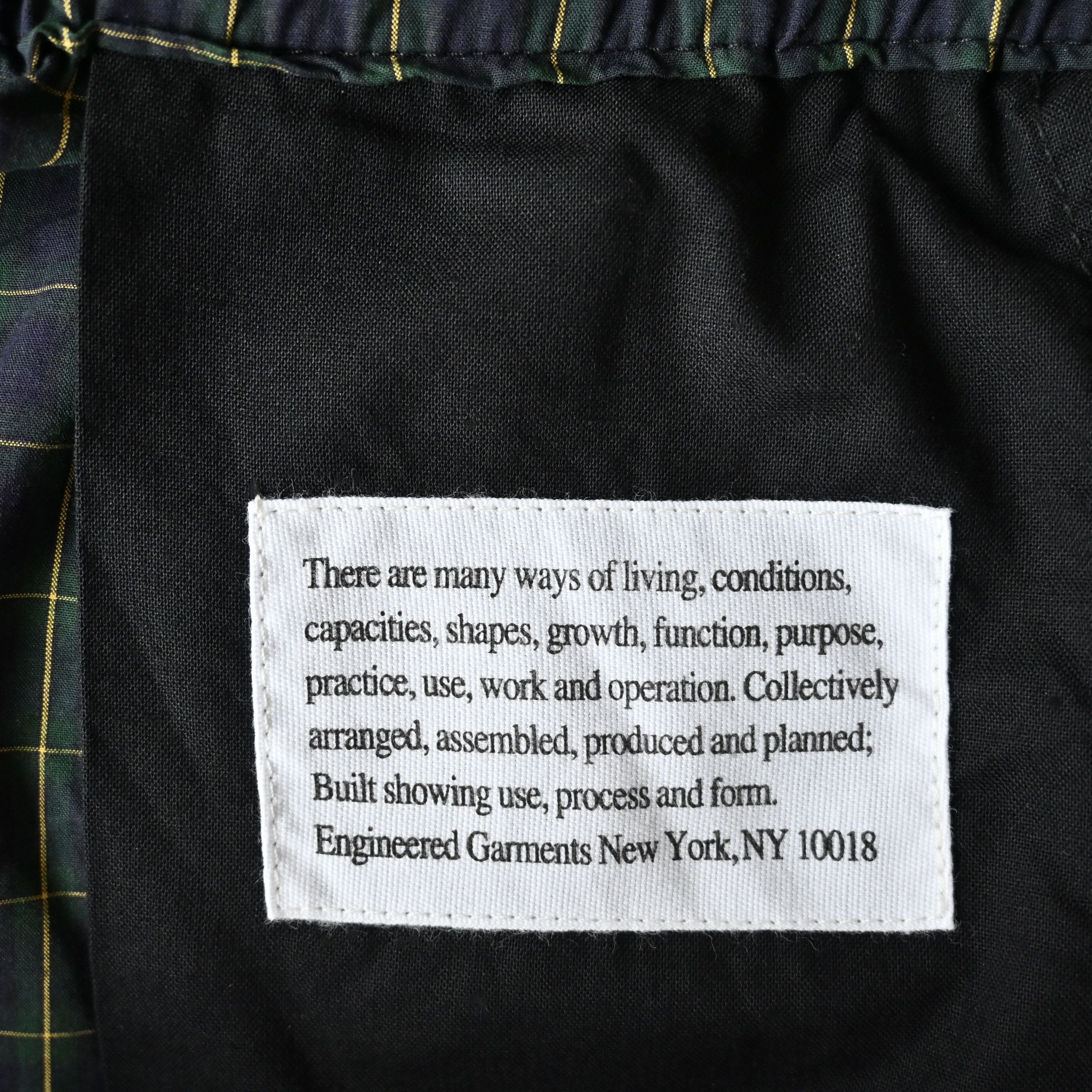 Engineered Garments UNUSED, Engineered Garments Ghurka Easy Shorts Green tartan Size US 36 / EU 52 - 9 Thumbnail
