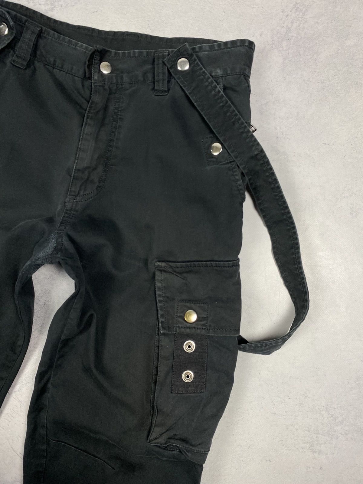 Diesel Diesel Gothic Punk Streetwear Loose Fit Avant-Garde Pants Size US 30 / EU 46 - 4 Thumbnail