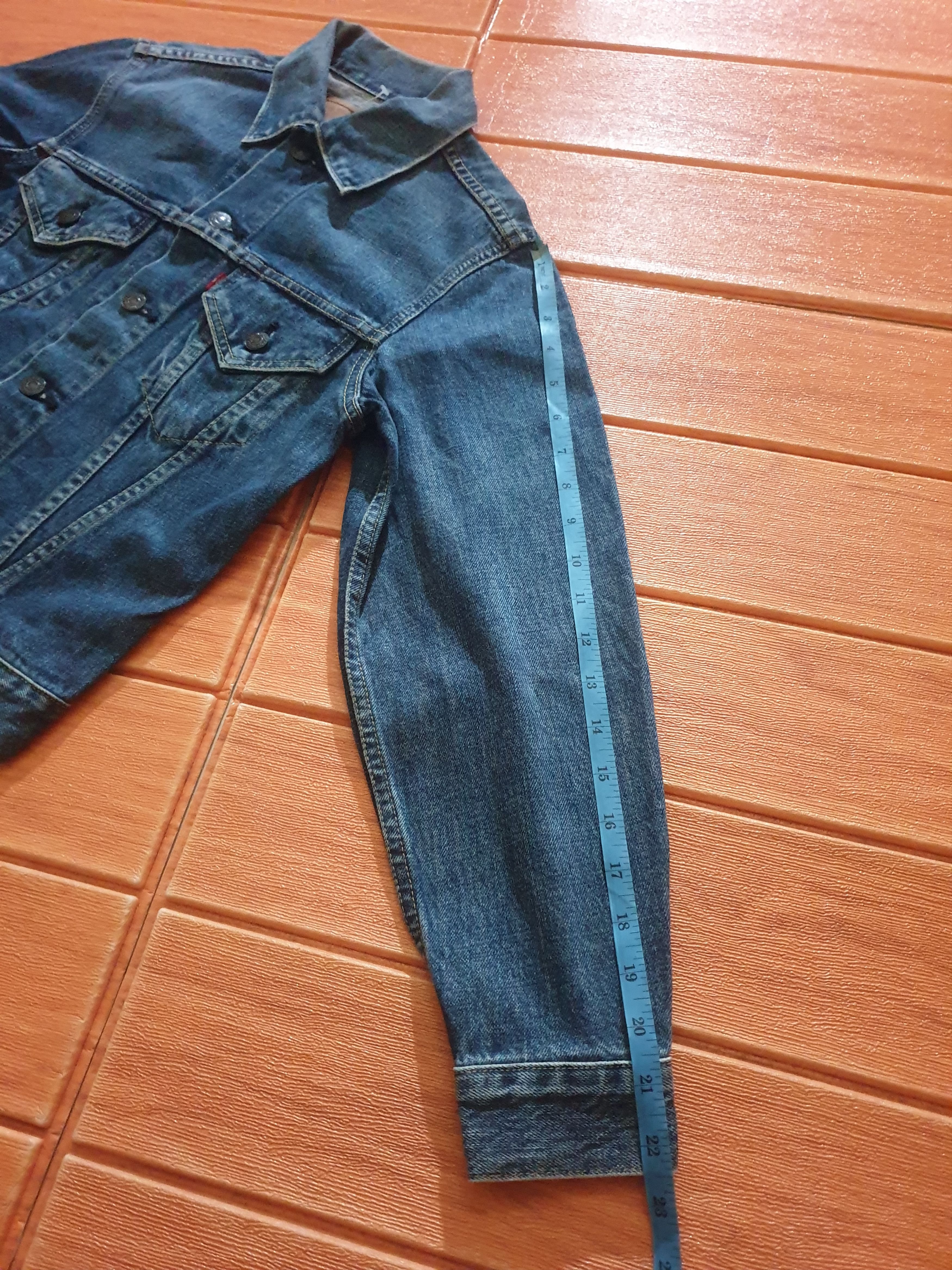 Levi's 💥Vintage Levis big E J22 denim Jacket Size US XS / EU 42 / 0 - 10 Thumbnail
