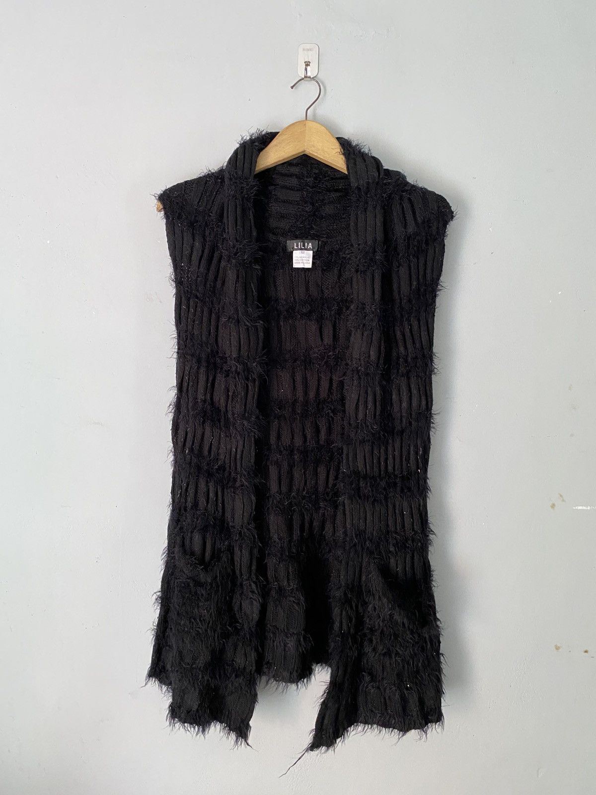 Japanese Brand Japanese lilia faux fur vest knit Size US M / EU 48-50 / 2 - 1 Thumbnail