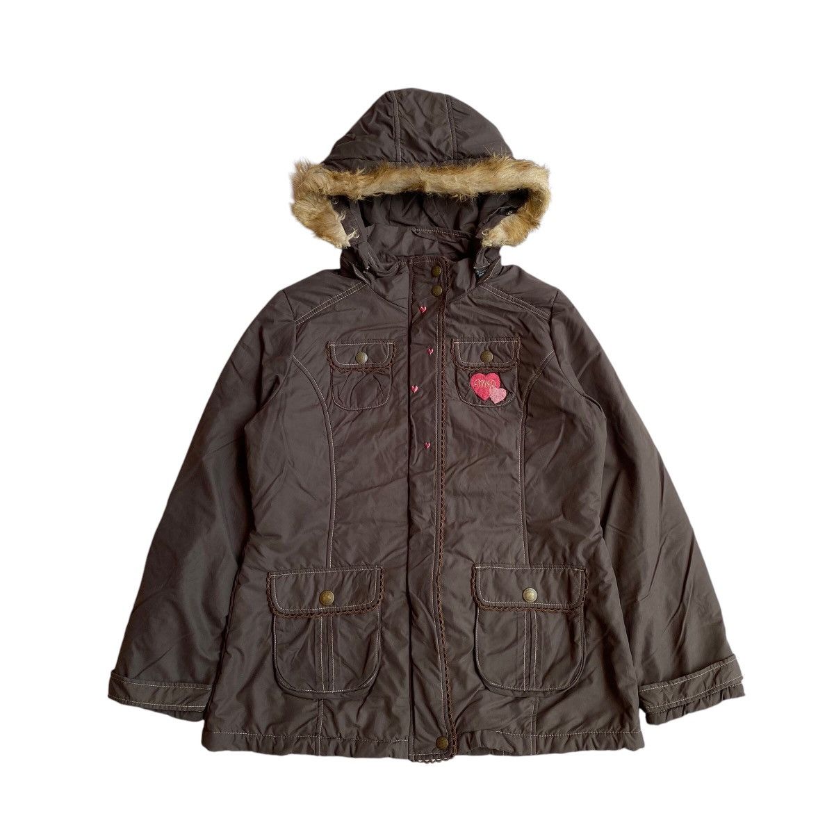 Hysteric Glamour Mezzo Piano Detechable Fur Jacket Size L / US 10 / IT 46 - 1 Thumbnail