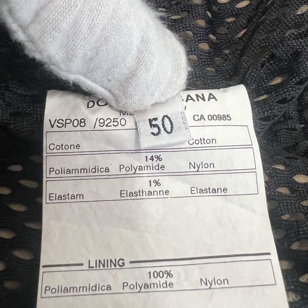 Dolce & Gabbana DOLCE&GABBANA 2000s TACTICAL ZIP JACKET Size US M / EU 48-50 / 2 - 7 Thumbnail