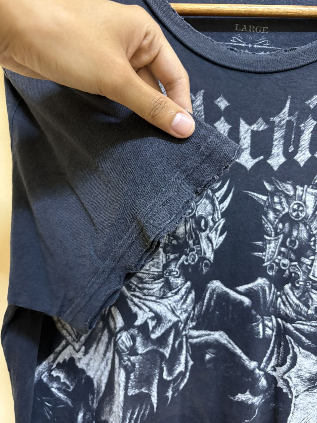 Affliction Vintage Y2k Affliction Rush Georges St Pierre Distressed Size US L / EU 52-54 / 3 - 10 Thumbnail