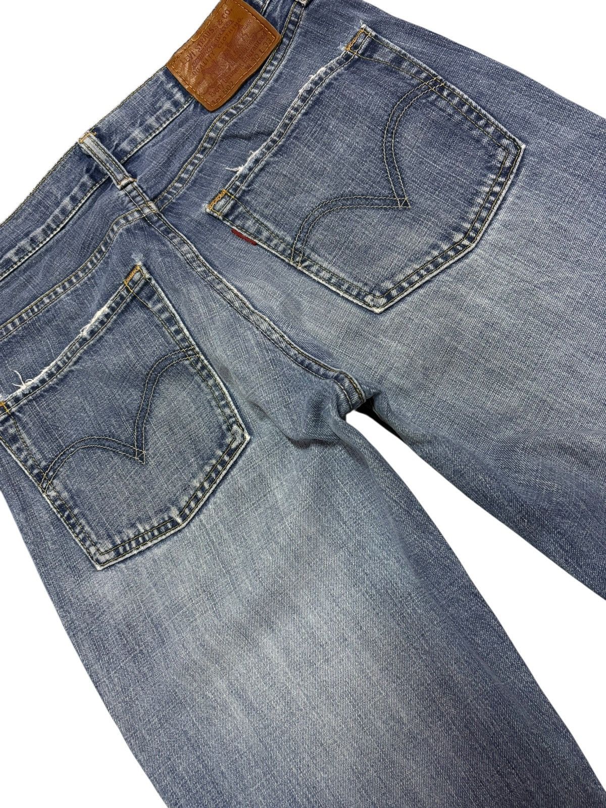 Levi's Vtg 90s Levis Japan 502 Distressed Jeans Size US 30 / EU 46 - 5 Thumbnail
