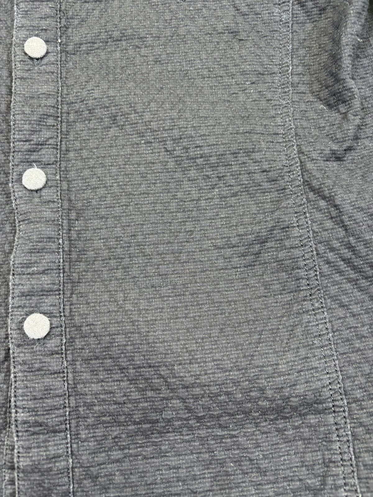 Tornado Mart Very Rare Tornado Mart Corrugated Military Skinny Shirt K41 Size US S / EU 44-46 / 1 - 7 Thumbnail