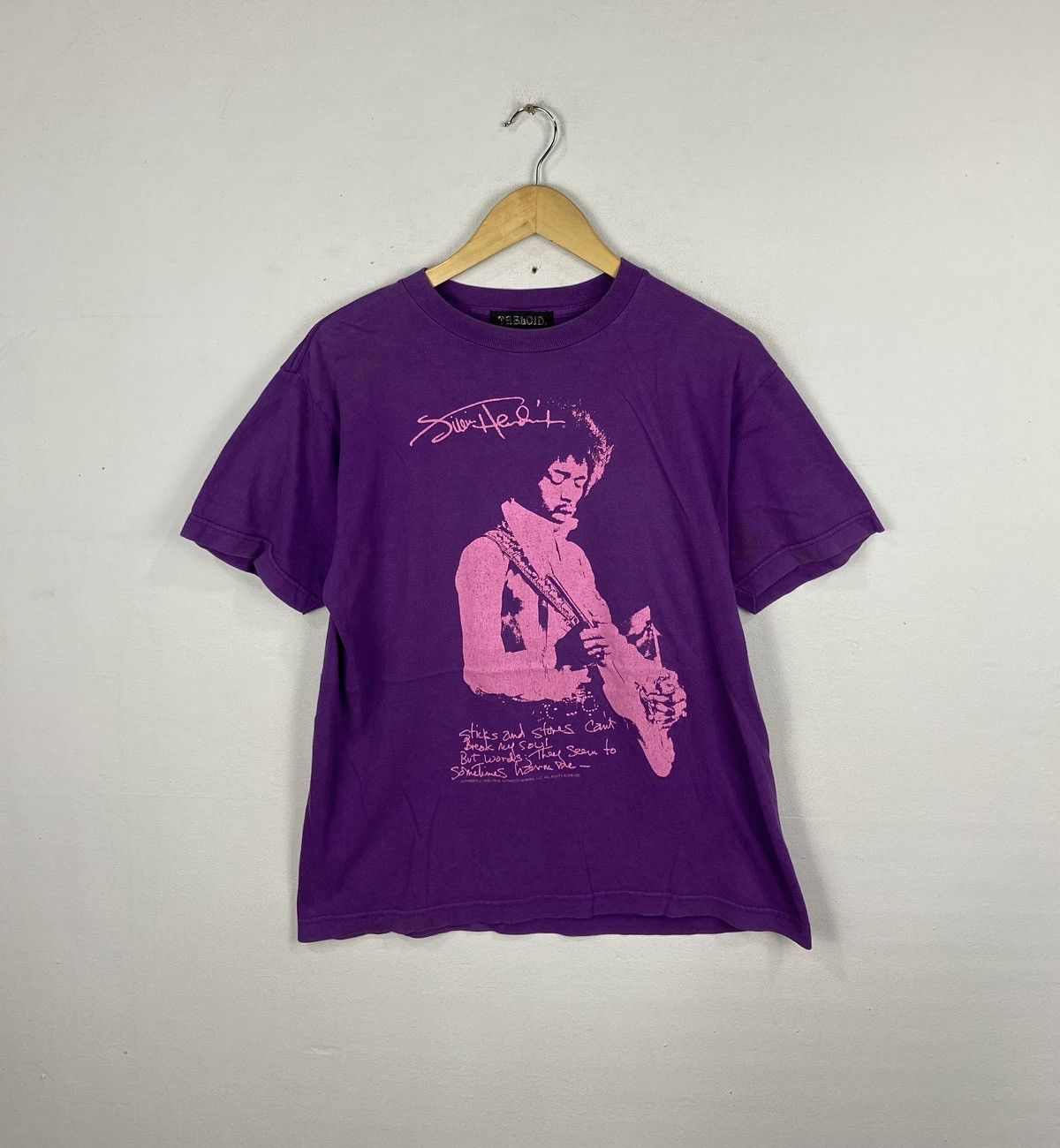 Jimi Hendrix × Vintage VINTAGE JEMI HENDRIX RARE GRAPHIC TEE Size US M / EU 48-50 / 2 - 1 Thumbnail