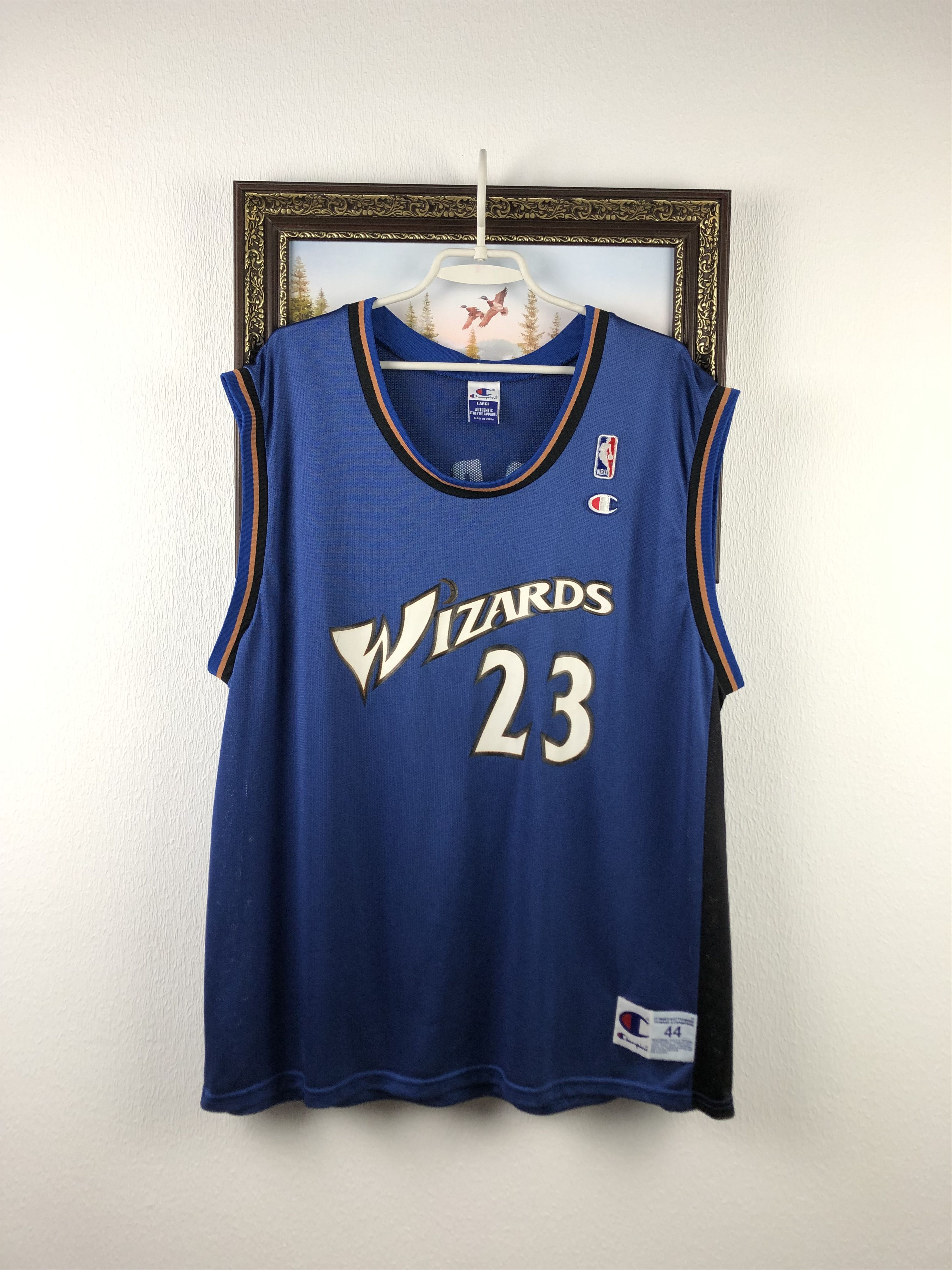 Champion Vintage Champion Jordan Washington Wizards #23 Jersey Size US L / EU 52-54 / 3 - 1 Thumbnail