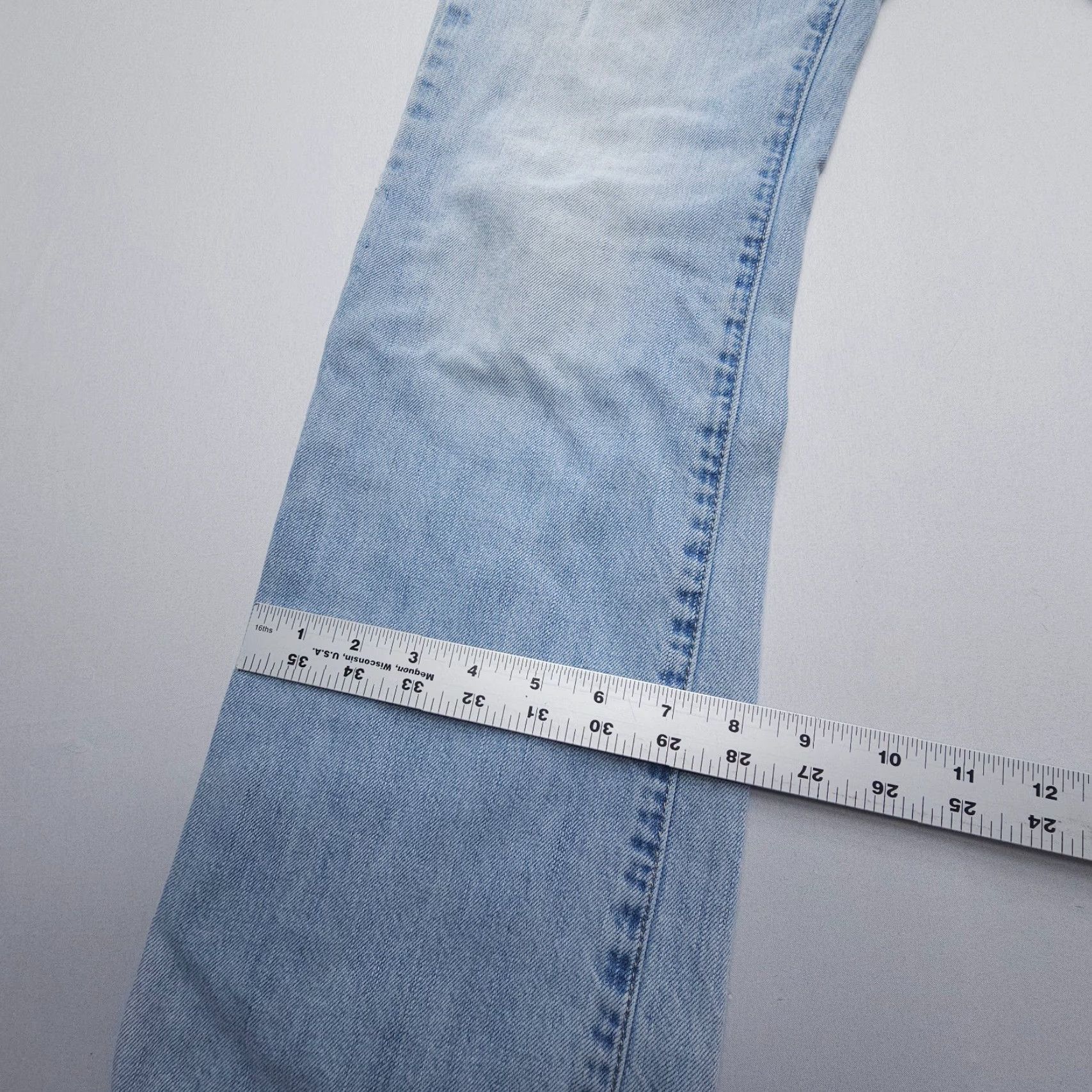 American Eagle Outfitters VINTAGE American Eagle Outfitters Jeans 28 x 30 Light Wash Denim Bootcut Mens Regular Blue 5-Pocket Southwestern 90s? Size US 28 / EU 44 - 4 Thumbnail