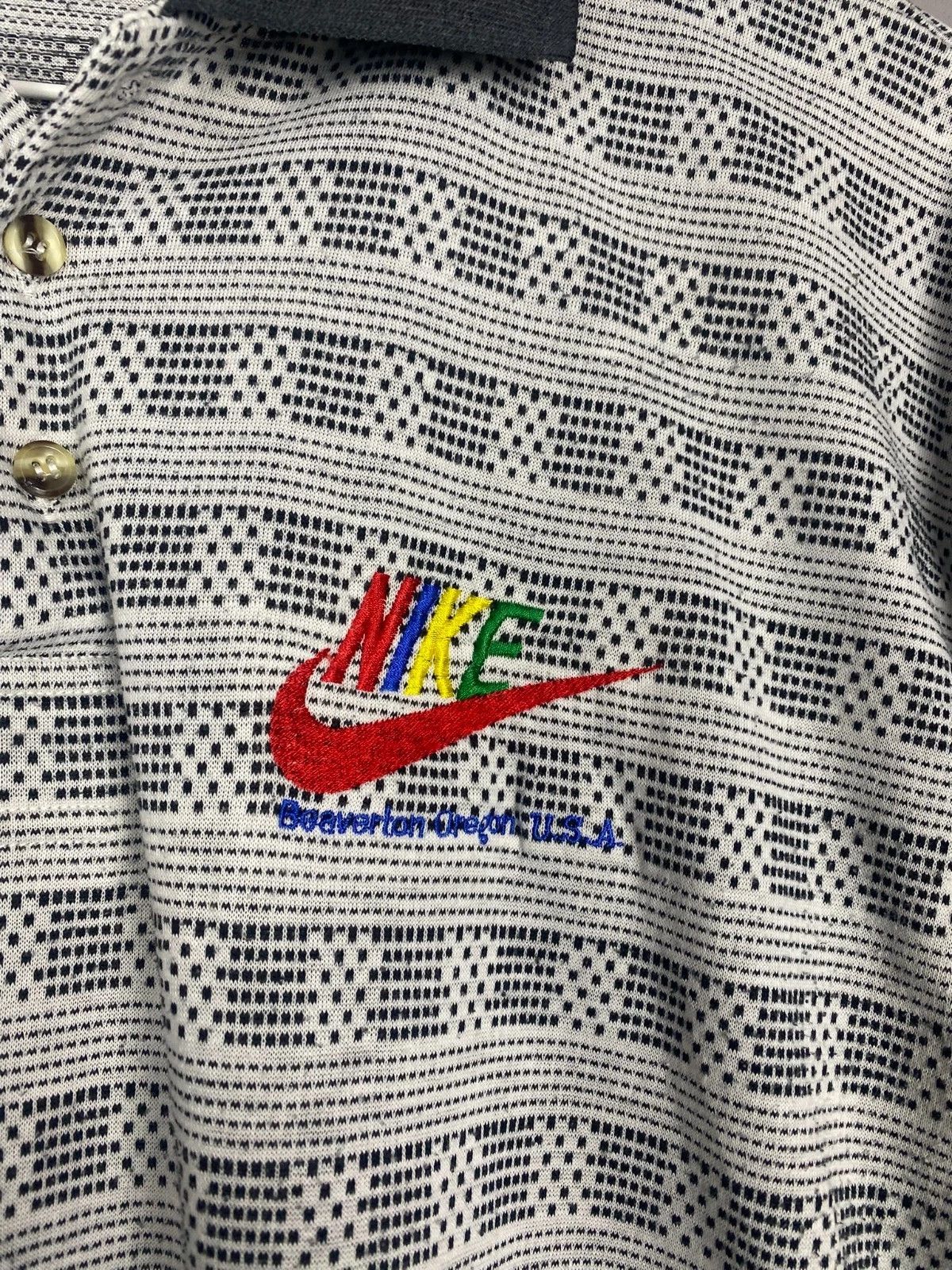 Nike Vintage Nike Oregon 90s USA Retro Short Sleeve T-Shirt Size US L / EU 52-54 / 3 - 3 Thumbnail