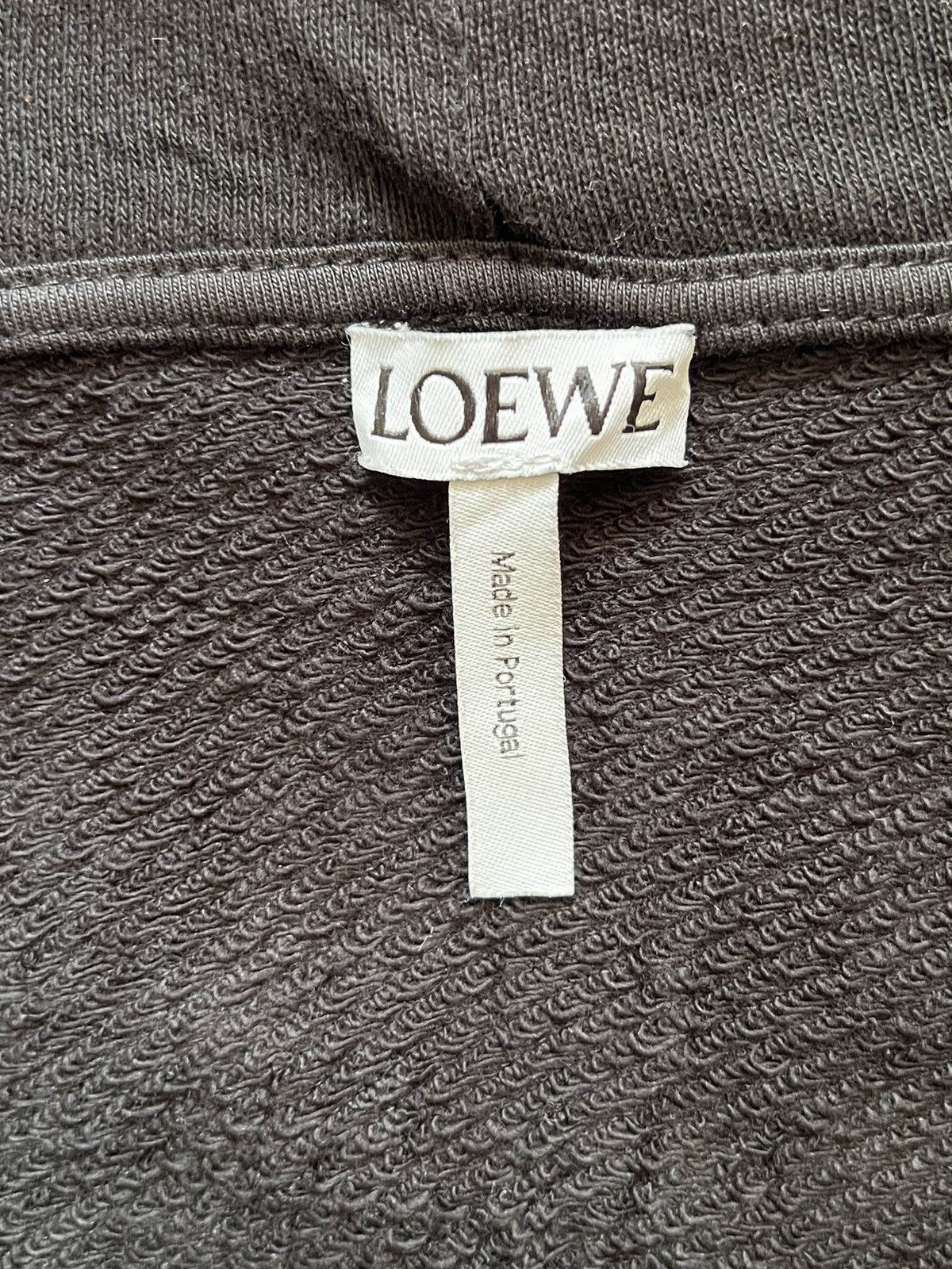 Loewe Loewe Rainbow black rip zip hoodie Size US M / EU 48-50 / 2 - 10 Thumbnail
