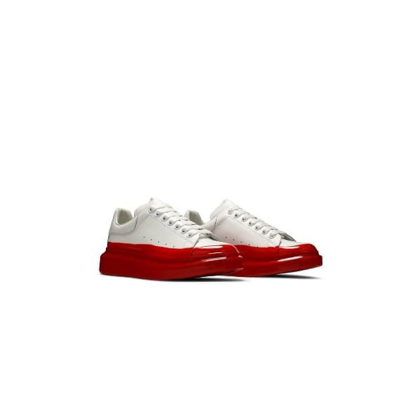 Alexander McQueen o1y1024 Sneakers in White & Red Size US 10 / EU 43 - 1 Thumbnail
