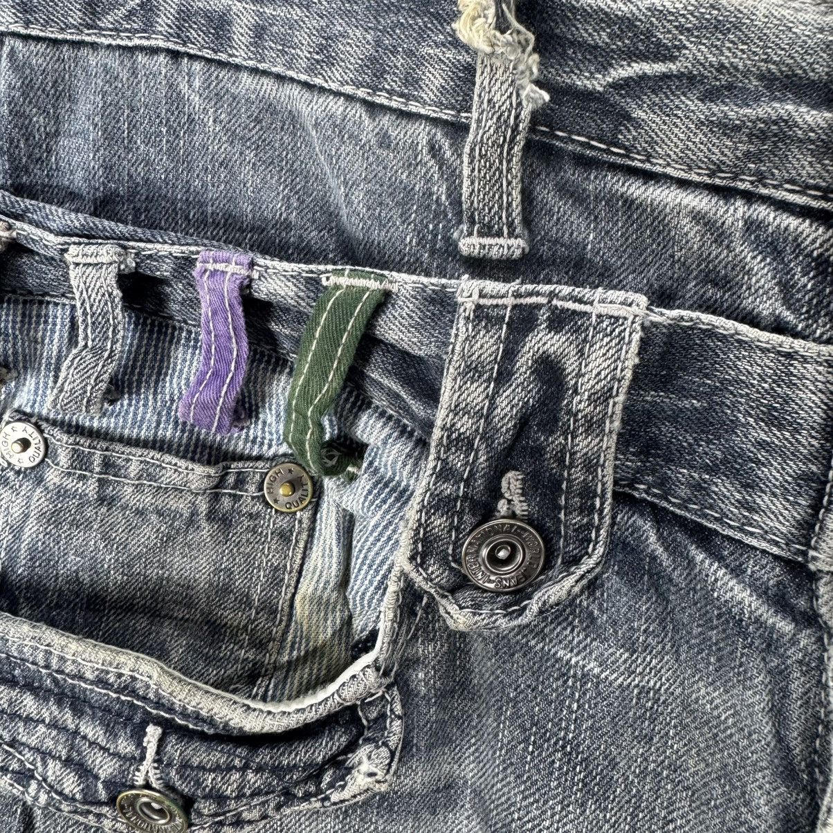 Japanese Brand ☀️EXPLOSION DOUBLE WAIST DENIM JEANS PANT Size US 30 / EU 46 - 11 Thumbnail
