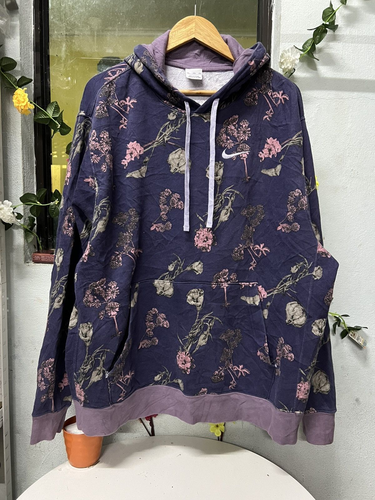 Nike × Vintage NIKE Y2k HOODIE Size US XXL / EU 58 / 5 - 1 Thumbnail