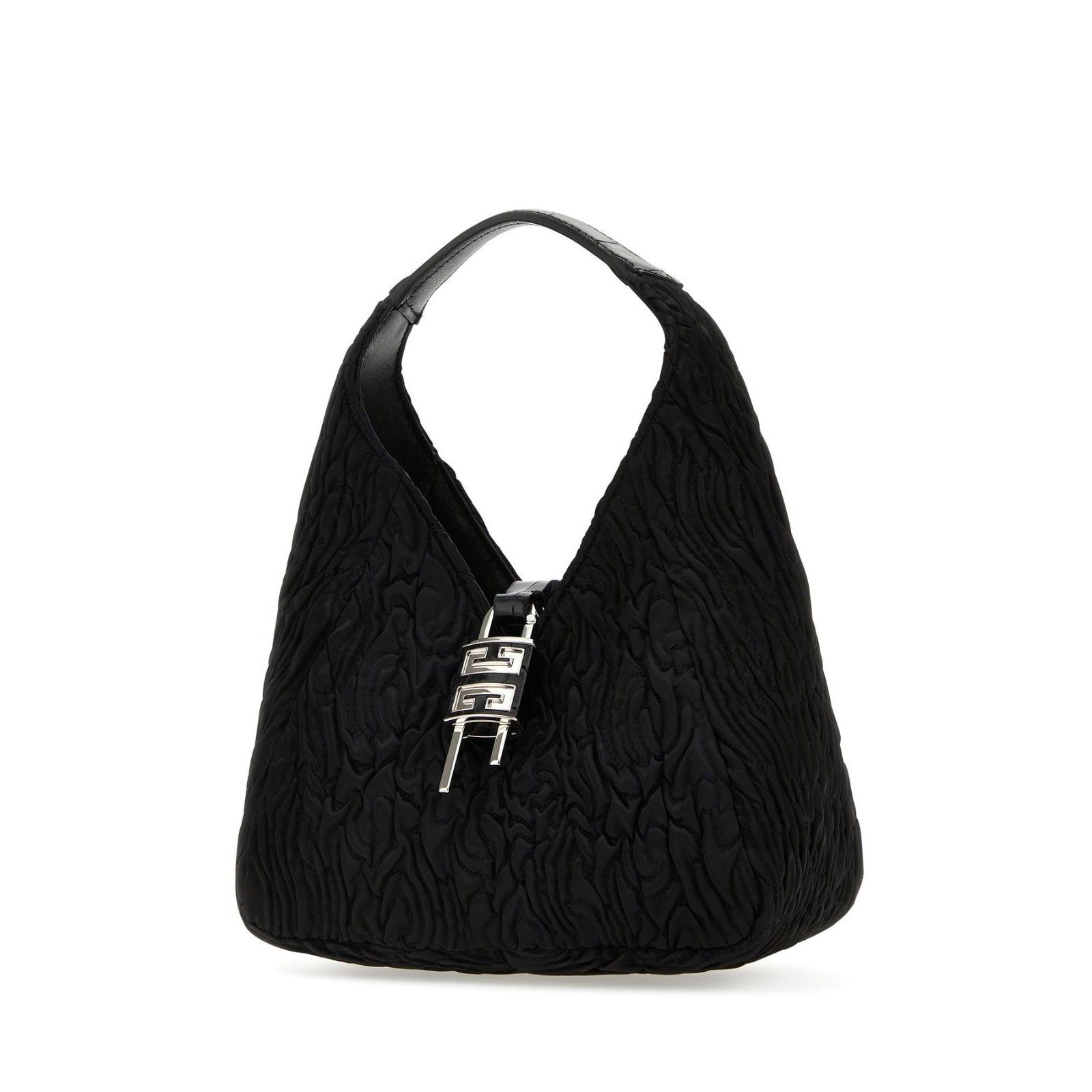 Givenchy GIVENCHY G-Hobo Mini Black ylon Top Handle Bag New & Authent Size ONE SIZE - 2 Thumbnail