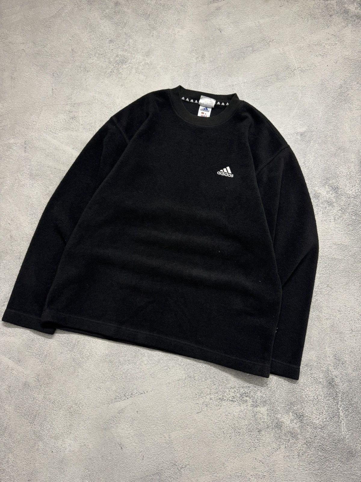 Adidas Vintage Adidas Fleece Sweatshirt 00’s Size US M / EU 48-50 / 2 - 3 Thumbnail
