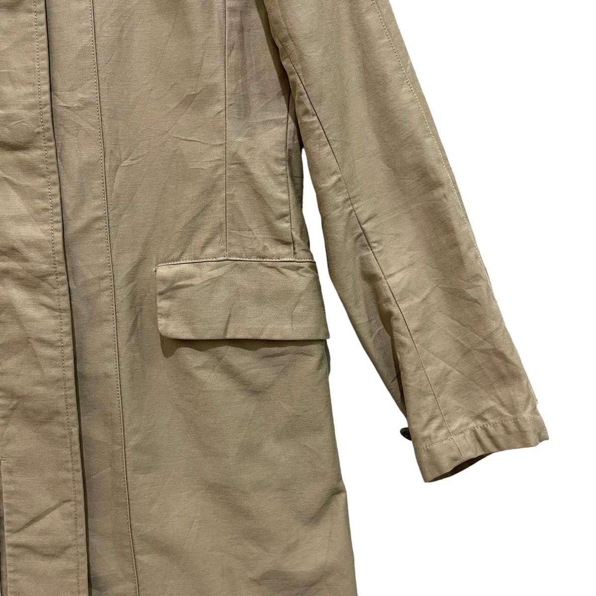 Designer × Japanese Brand DAILY VÊTEMENTS WIM NEELS Trench Coat Jacket Size S / US 4 / IT 40 - 5 Thumbnail