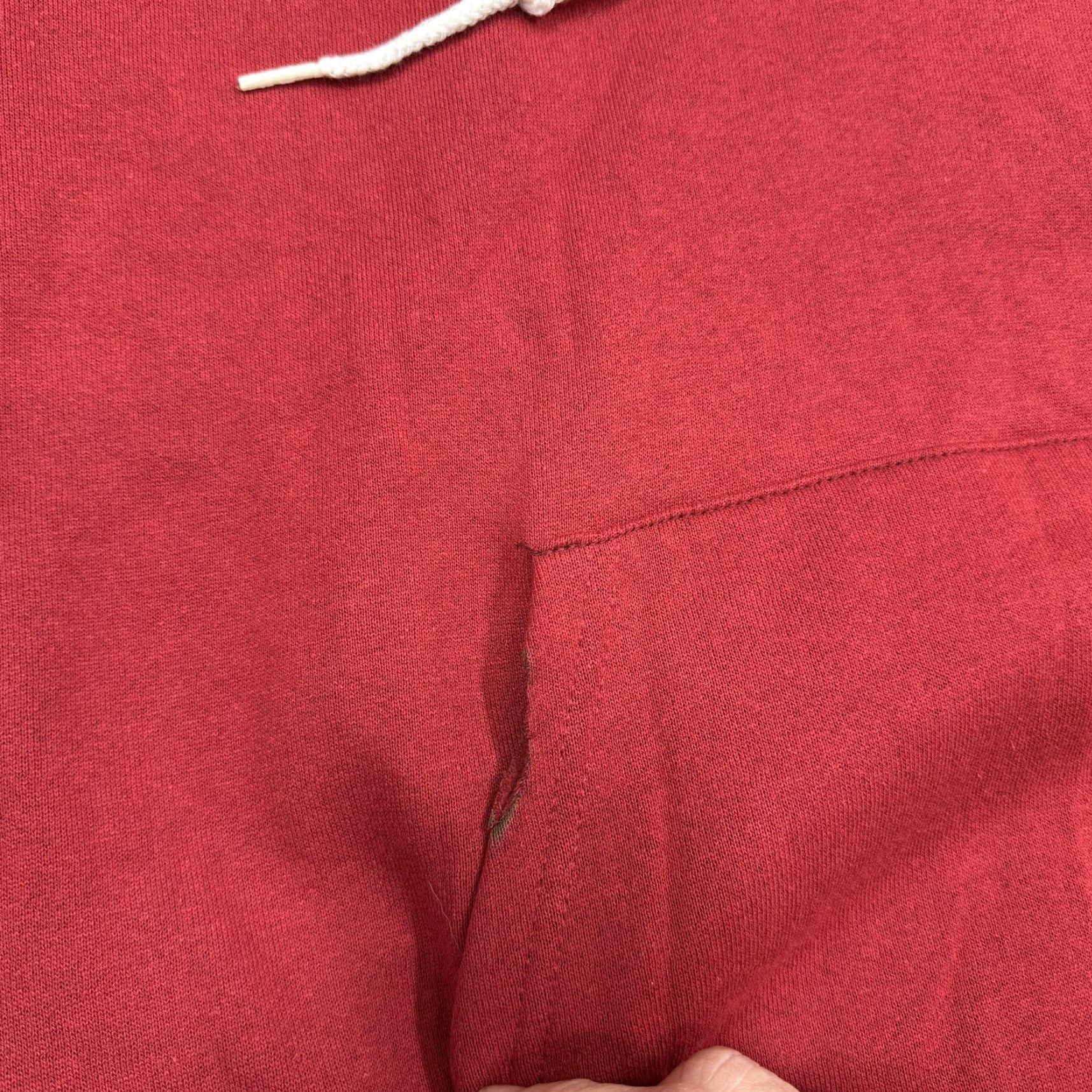 Soffe VINTAGE Soffe Hoodie Mens M Red Heavyweight Pullover Pockets All Seasons 90s Size US M / EU 48-50 / 2 - 4 Thumbnail