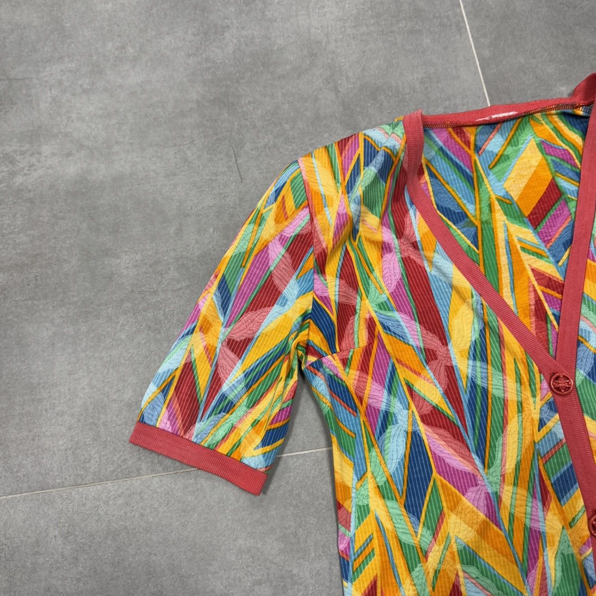 Other Vintage Liola Women T-Shirt / Cardigan Size M Made in Italy Size M / US 6-8 / IT 42-44 - 14 Thumbnail